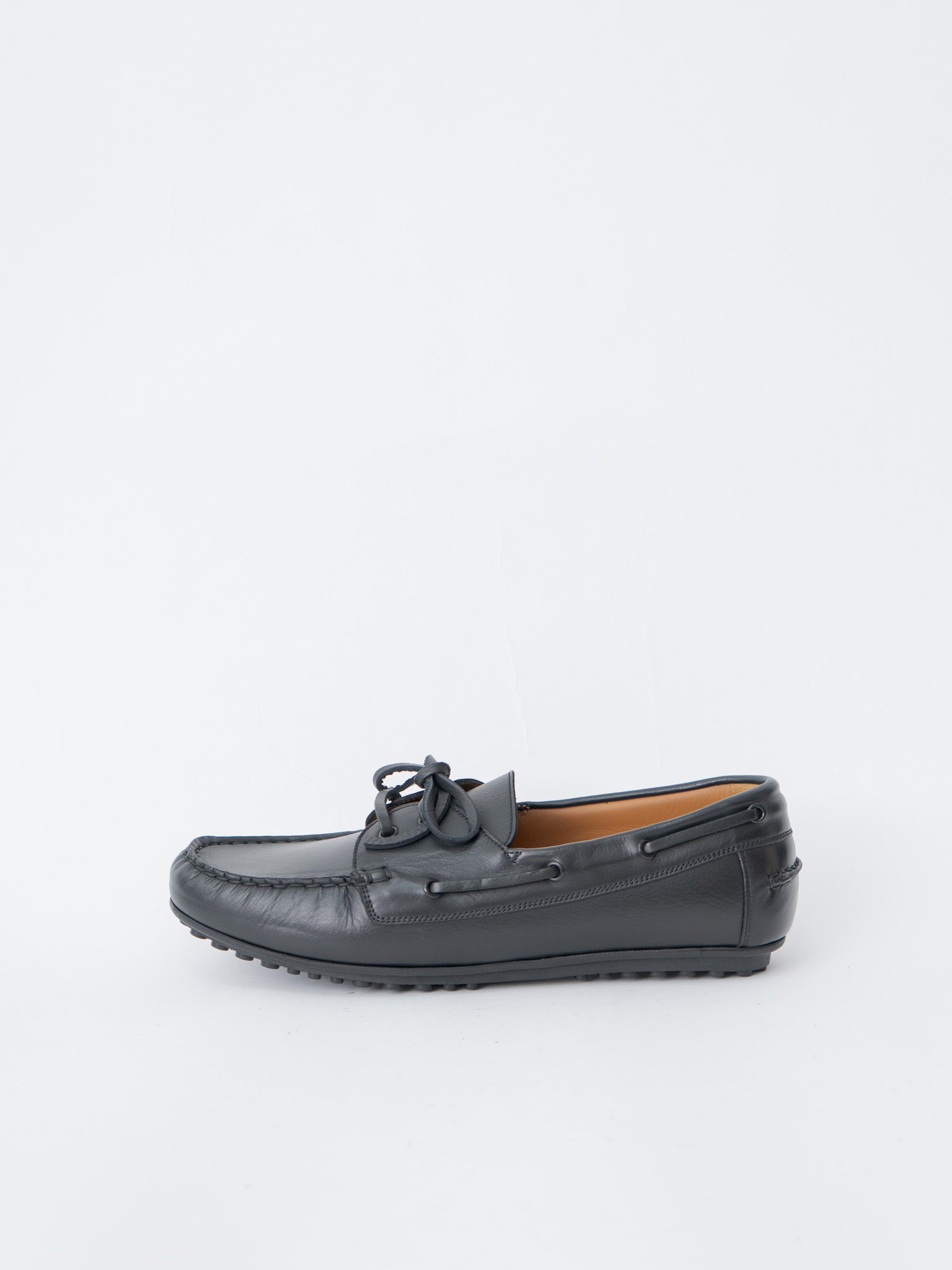 Namu Shop - Reproduction of Found 730FDL Italian Navy Military Deck Shoes - Black