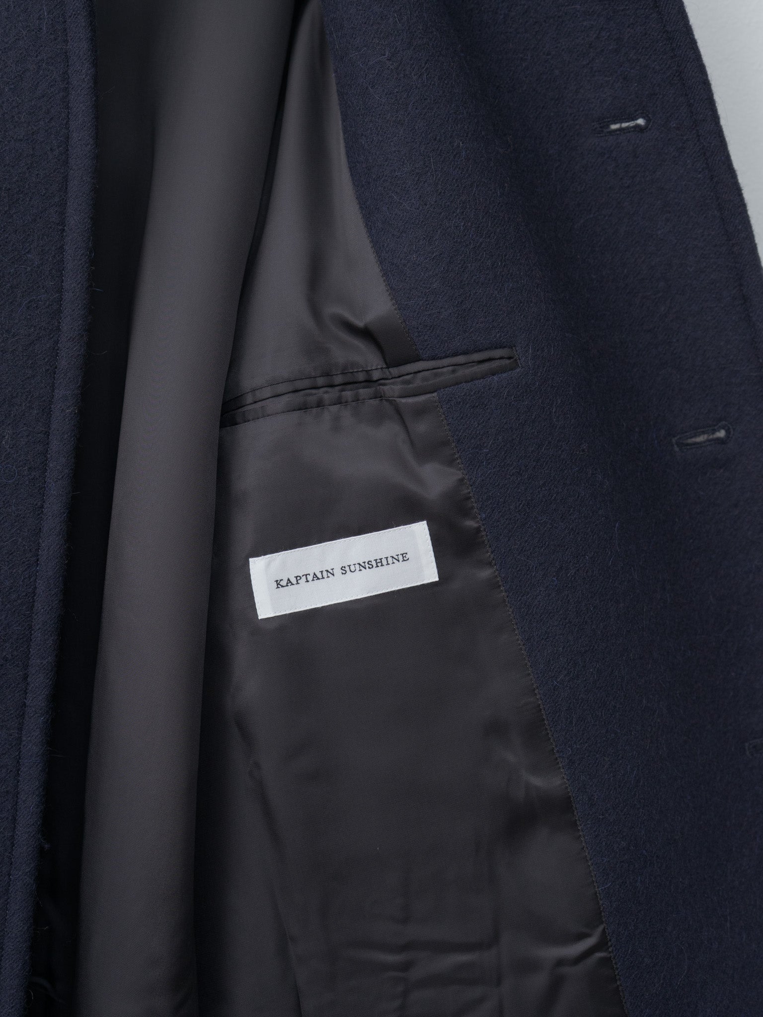 Namu Shop - Kaptain Sunshine Umbrella Coat - Navy