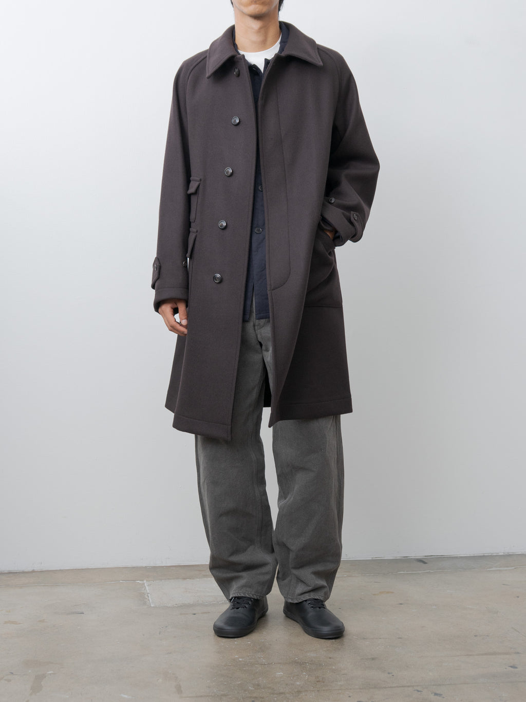 Namu Shop - Kaptain Sunshine Traveller Coat - Top Brown