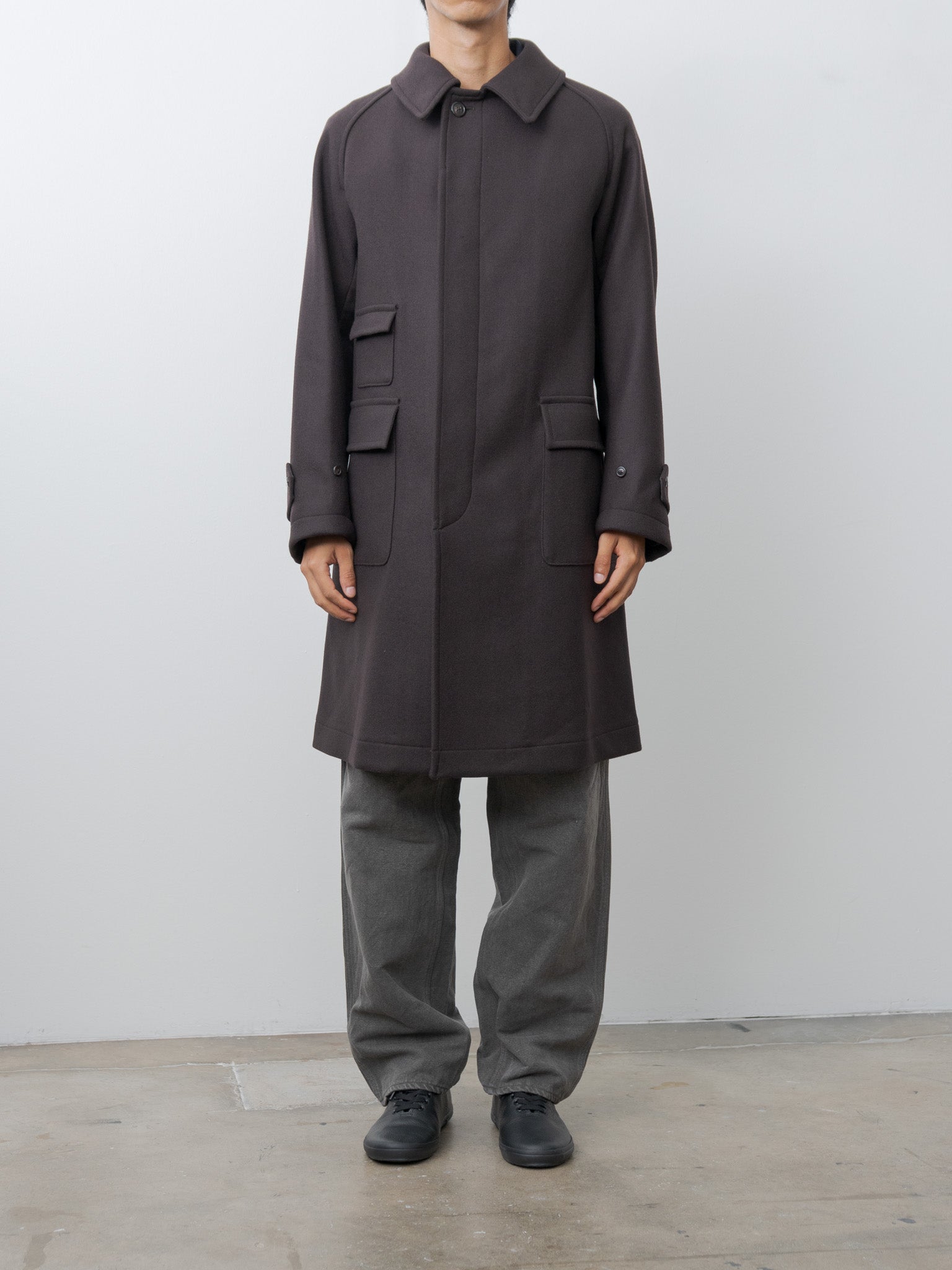 Namu Shop - Kaptain Sunshine Traveller Coat - Top Brown