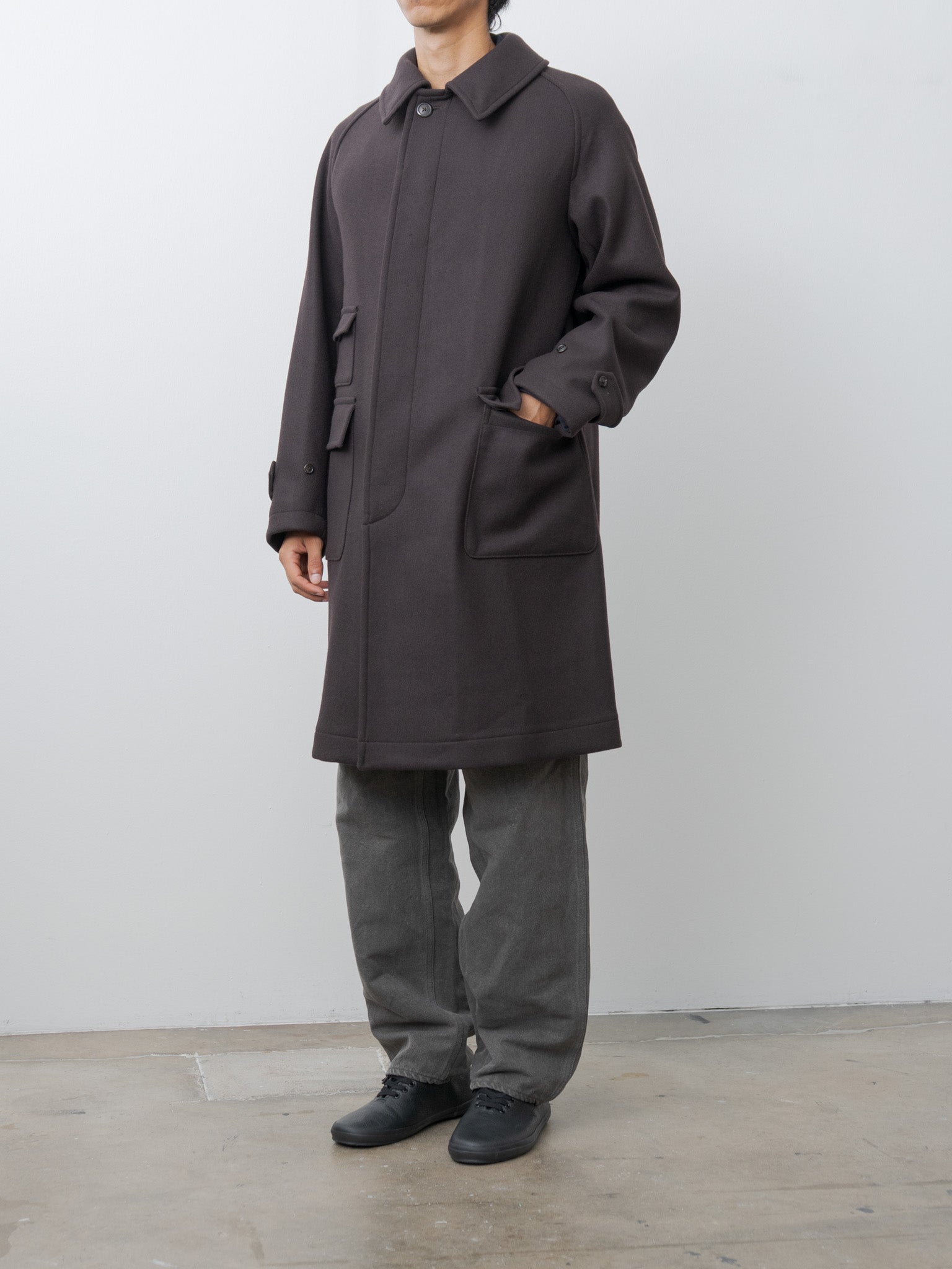 Namu Shop - Kaptain Sunshine Traveller Coat - Top Brown
