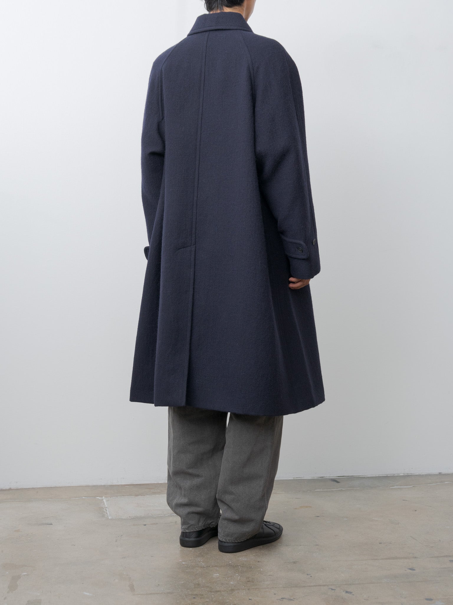 Namu Shop - Kaptain Sunshine Umbrella Coat - Navy