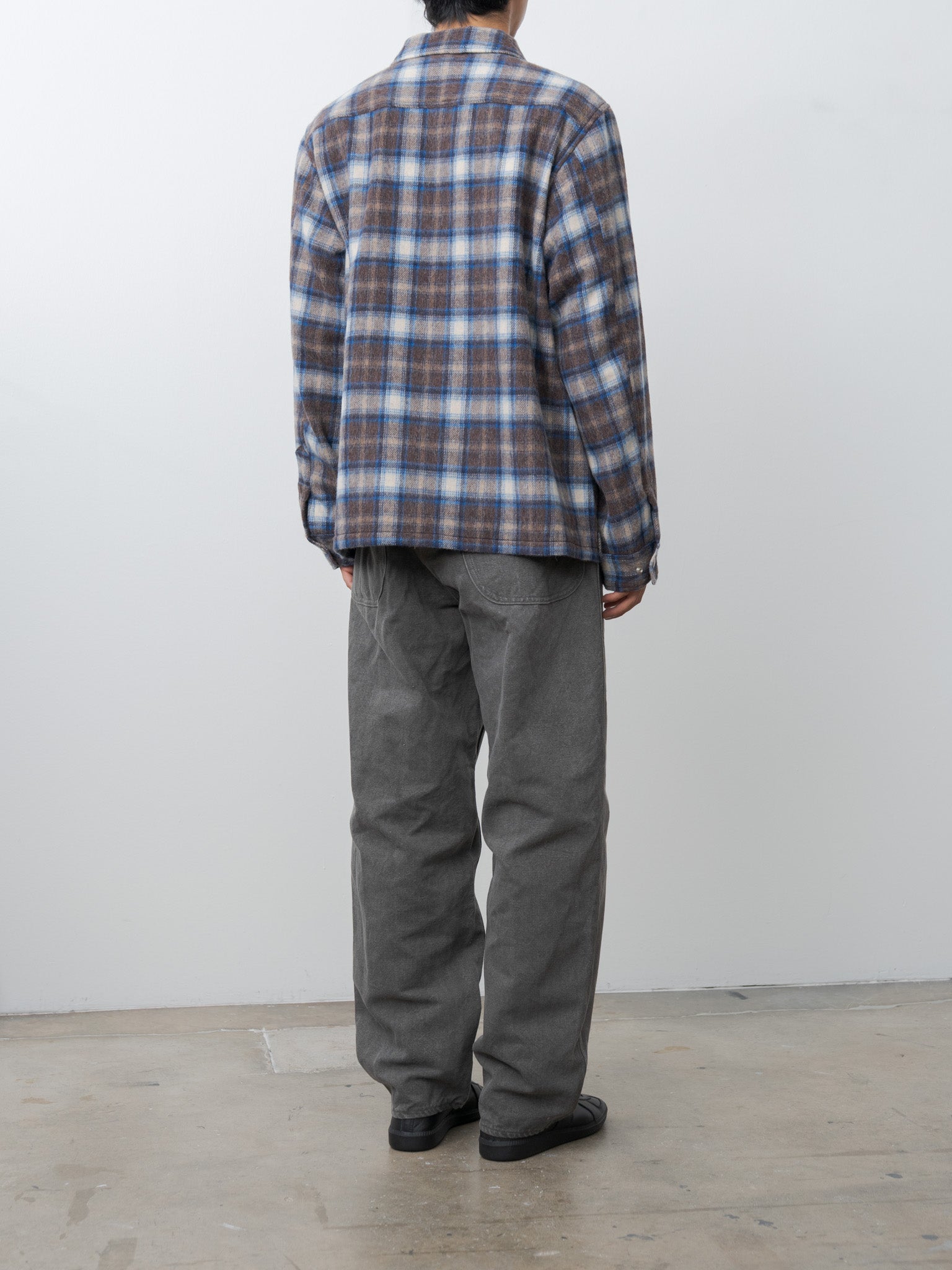 Namu Shop - Fujito Tom CPO Jacket - Blue Check
