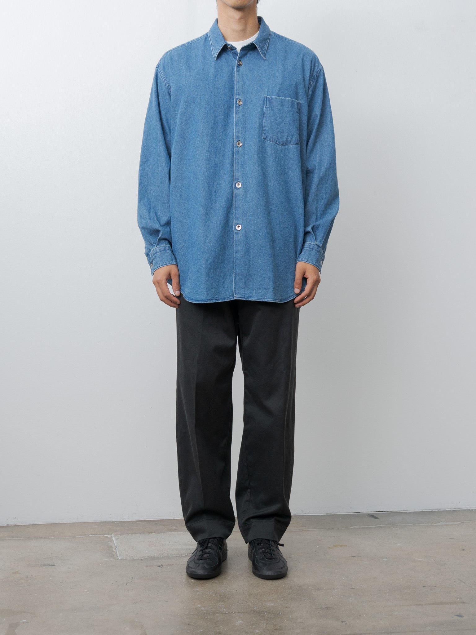 Namu Shop - Fujito B/S Shirt - Used Blue