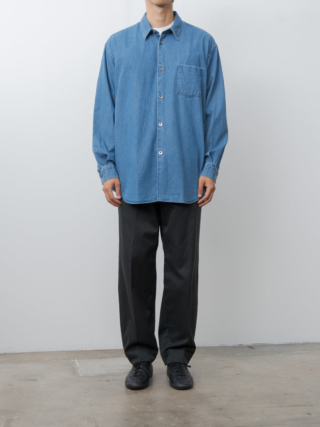 Namu Shop - Fujito B/S Shirt - Used Blue