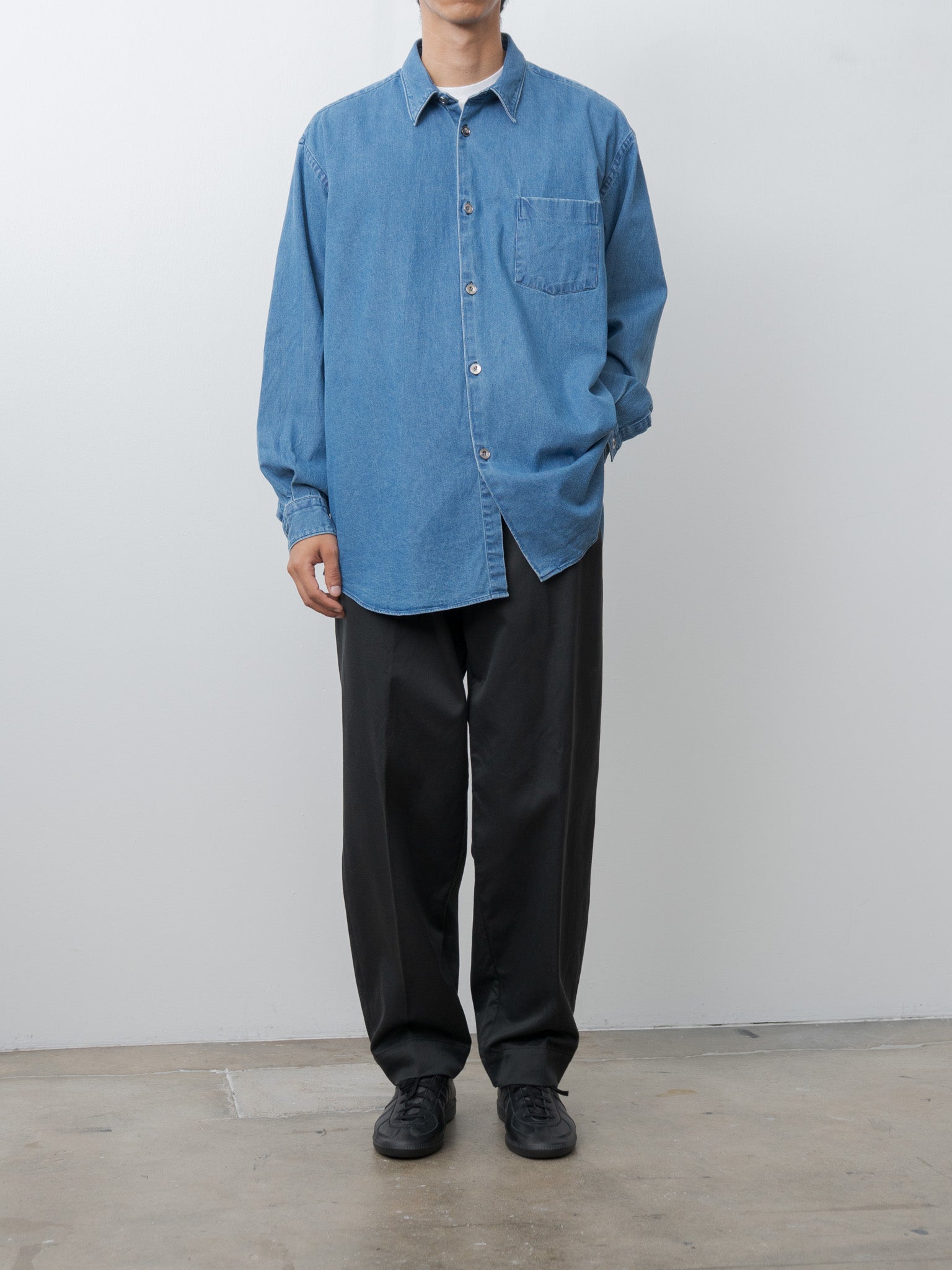 Namu Shop - Fujito B/S Shirt - Used Blue