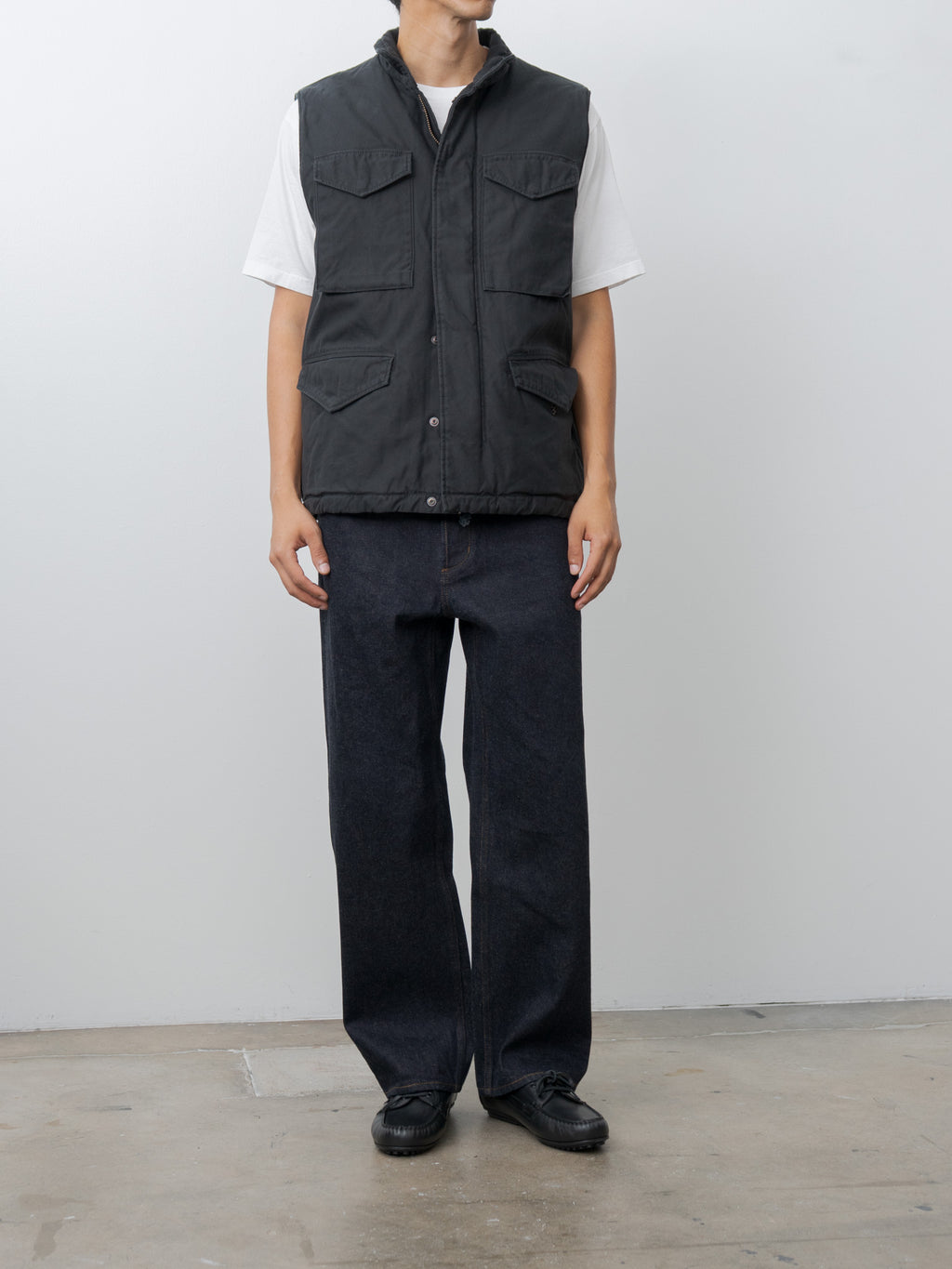Namu Shop - Fujito Field Vest - Black