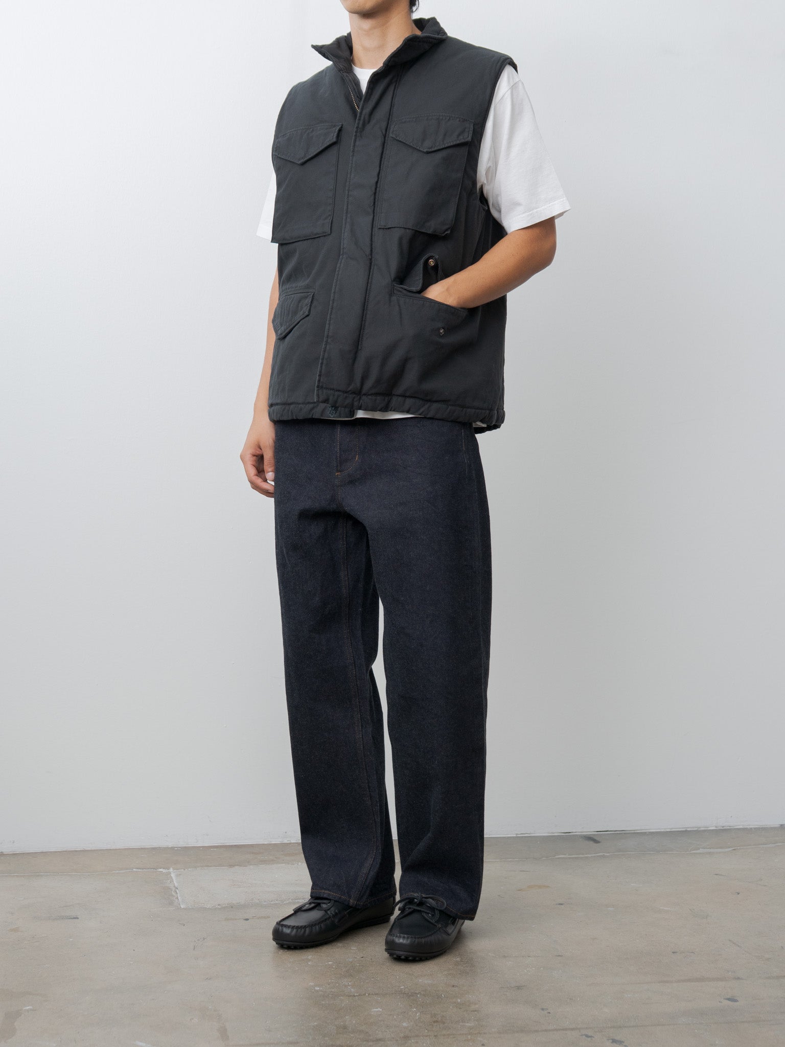 Namu Shop - Fujito Field Vest - Black
