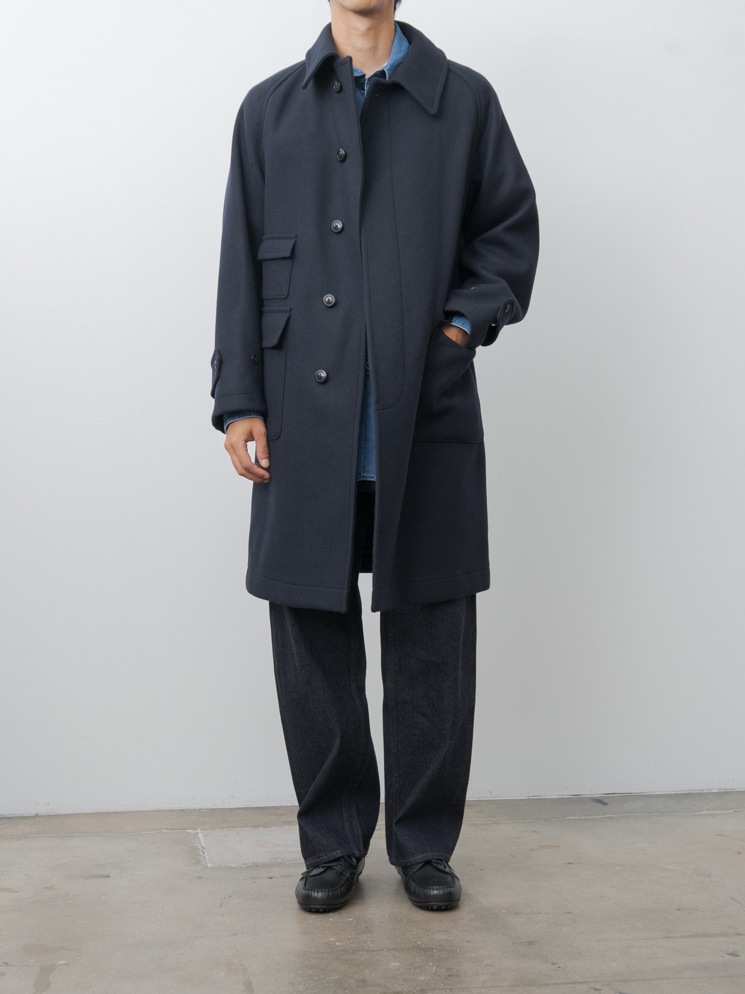 Namu Shop - Fujito B/S Shirt - Used Blue