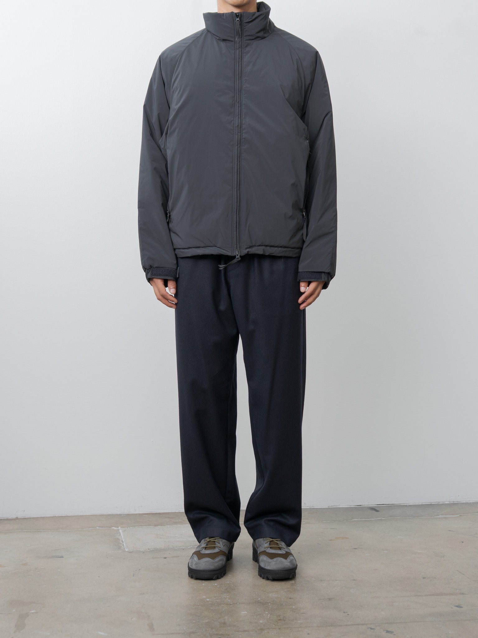 Namu Shop - Kaptain Sunshine Poly Nylon Puffer Jacket - Black