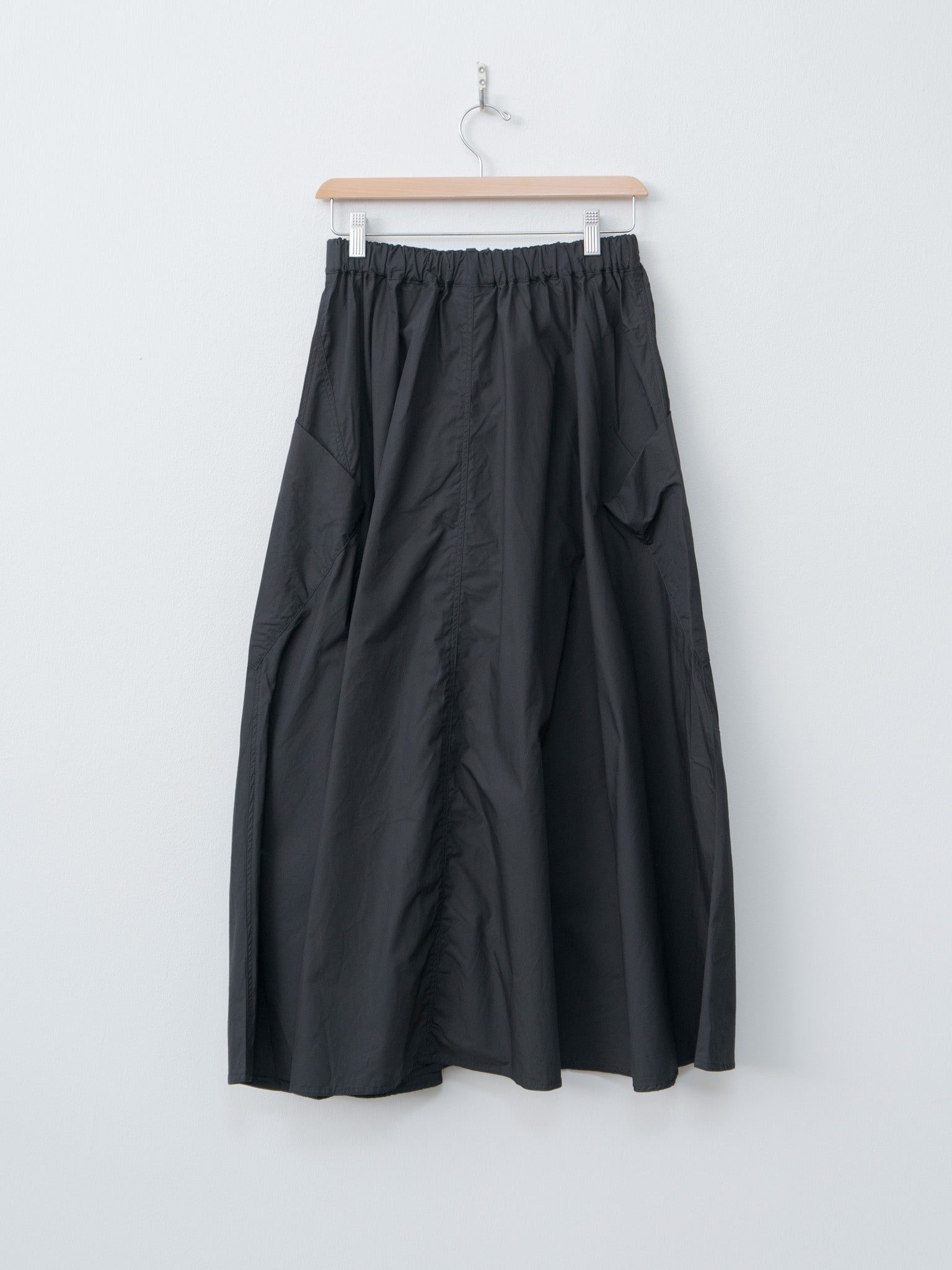 Namu Shop - Ichi Antiquites Typewriter Cotton Skirt - Black