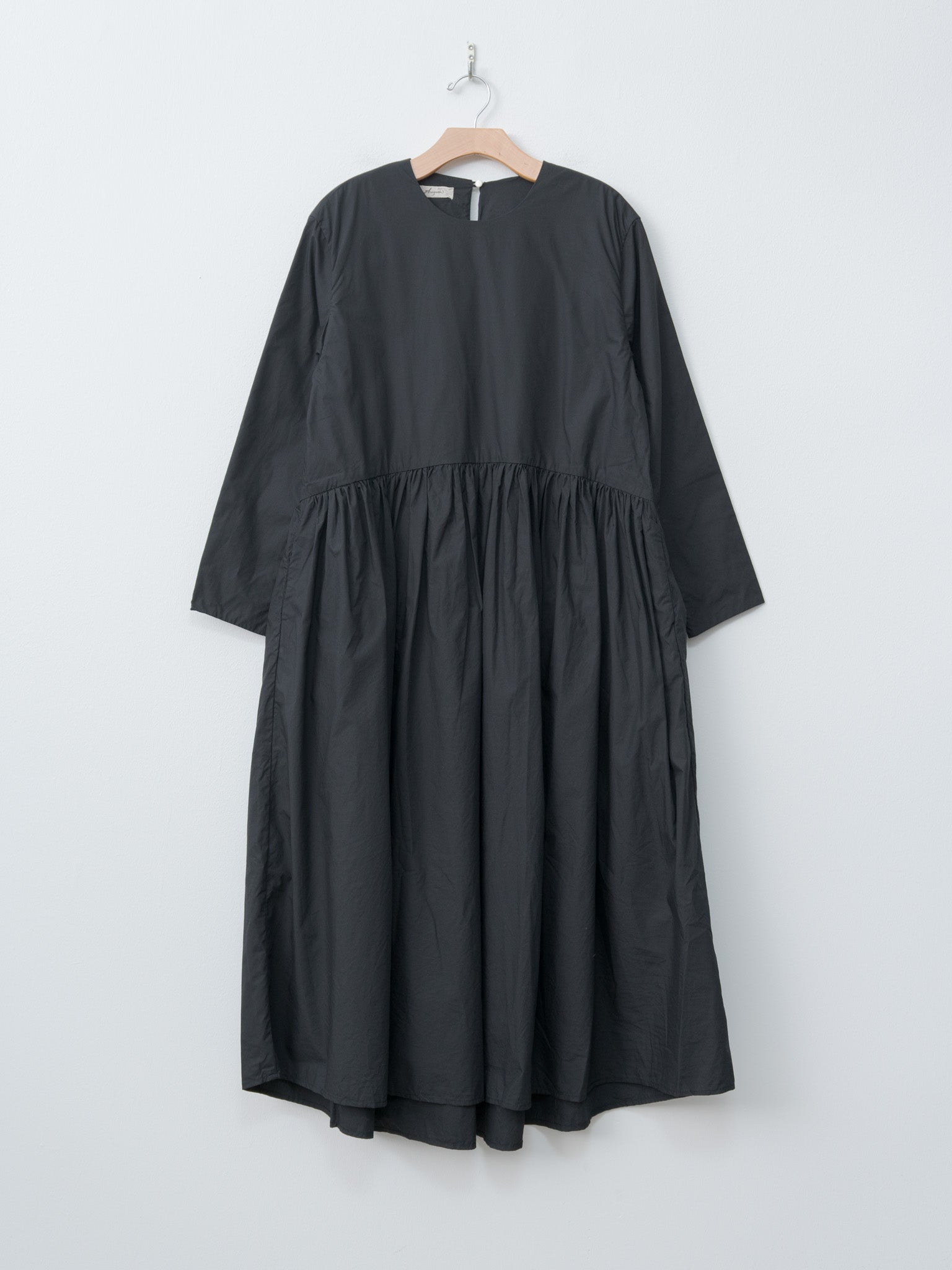 Namu Shop - Ichi Antiquites Typewriter Cotton Dress - Black