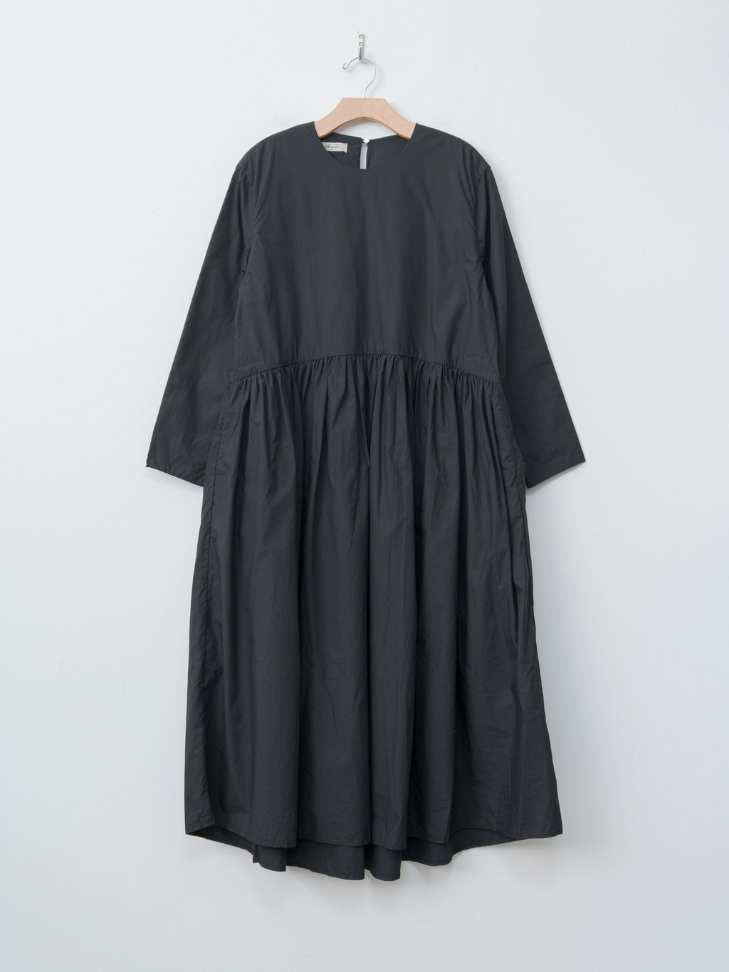 Namu Shop - Ichi Antiquites Typewriter Cotton Dress - Black