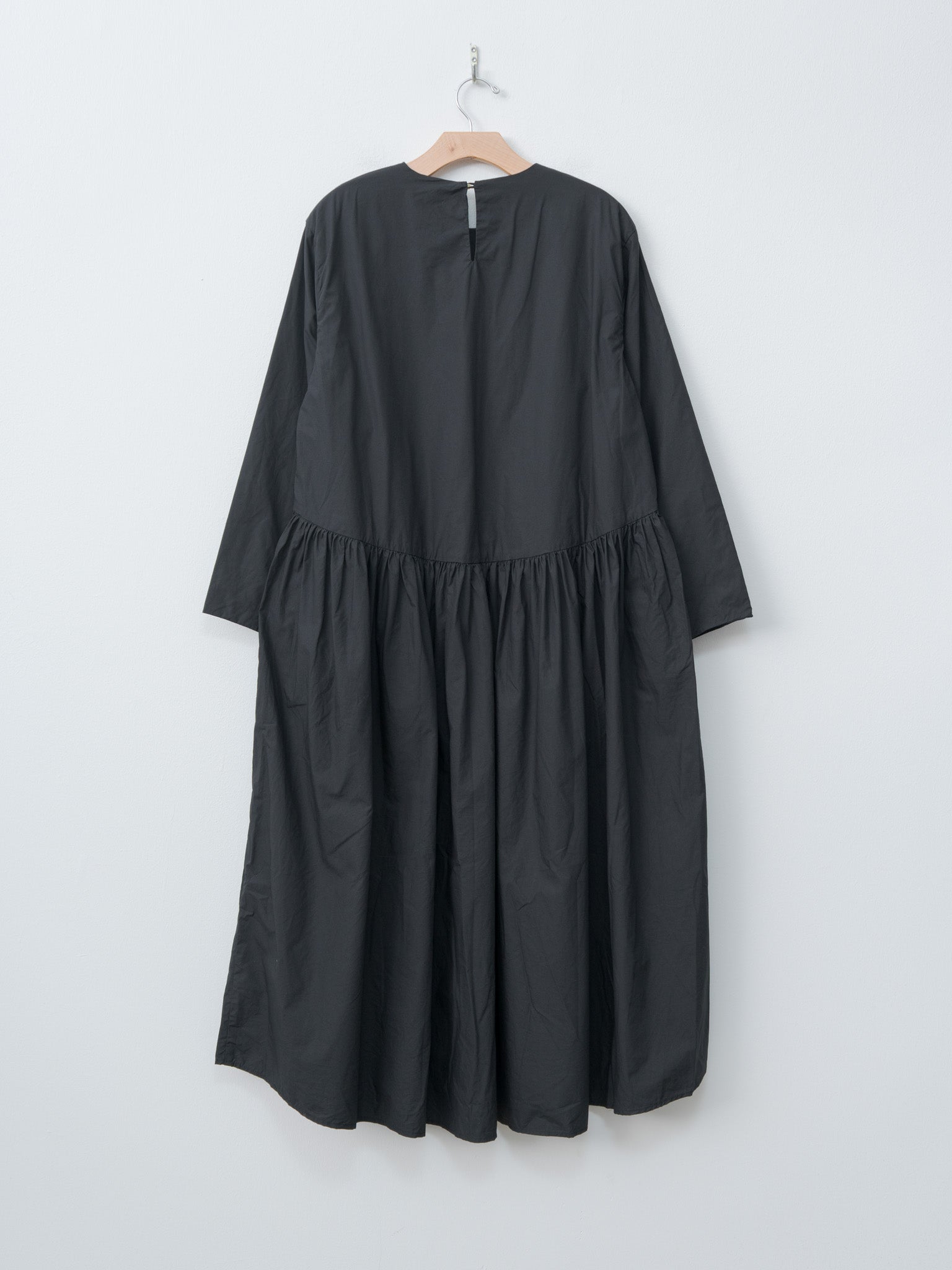 Namu Shop - Ichi Antiquites Typewriter Cotton Dress - Black