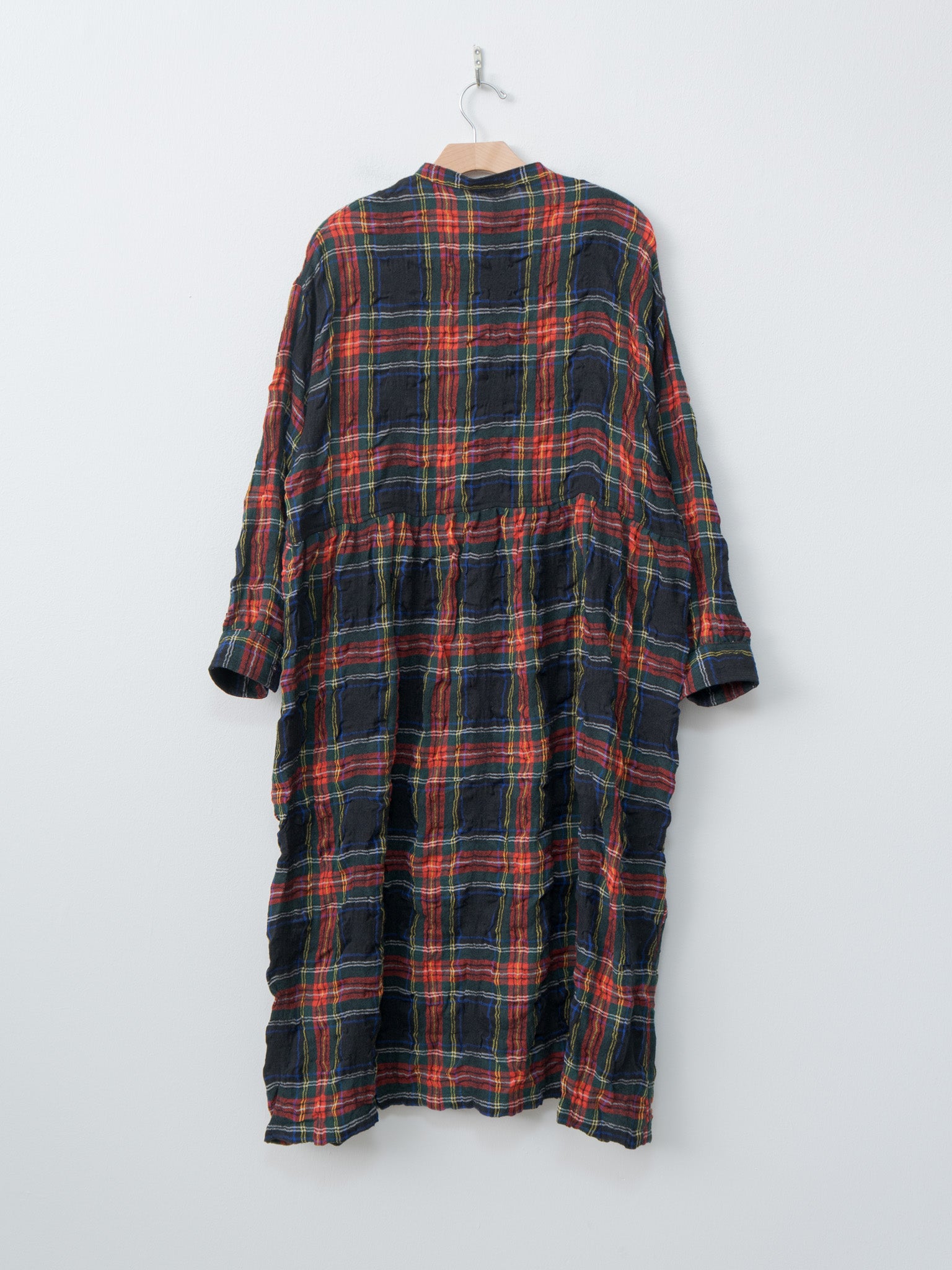 Namu Shop - Ichi Antiquites C/W Tartan Dress - Black