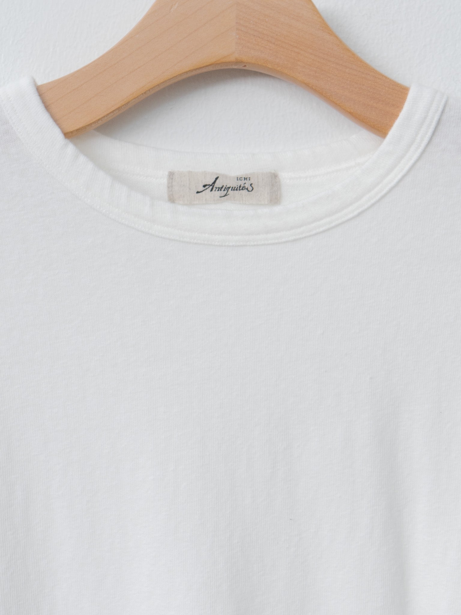 Namu Shop - Ichi Antiquites Long Sleeve T-Shirt - White