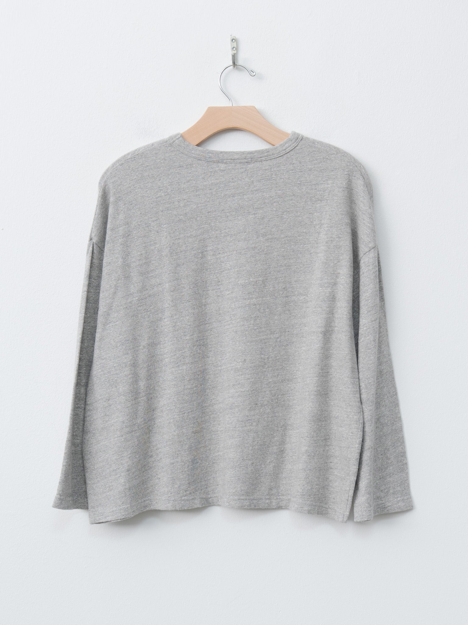 Namu Shop - Ichi Antiquites Long Sleeve T-Shirt - Gray