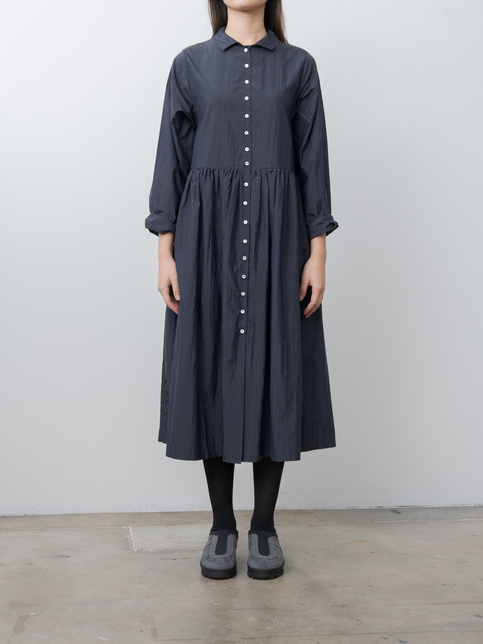 Namu Shop - Eleph Mina Dress - Navy