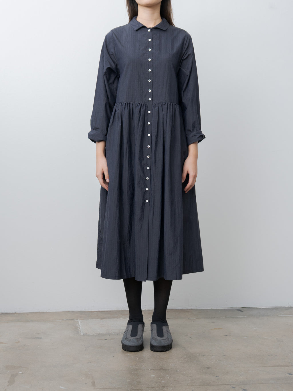 Namu Shop - Eleph Mina Dress - Navy