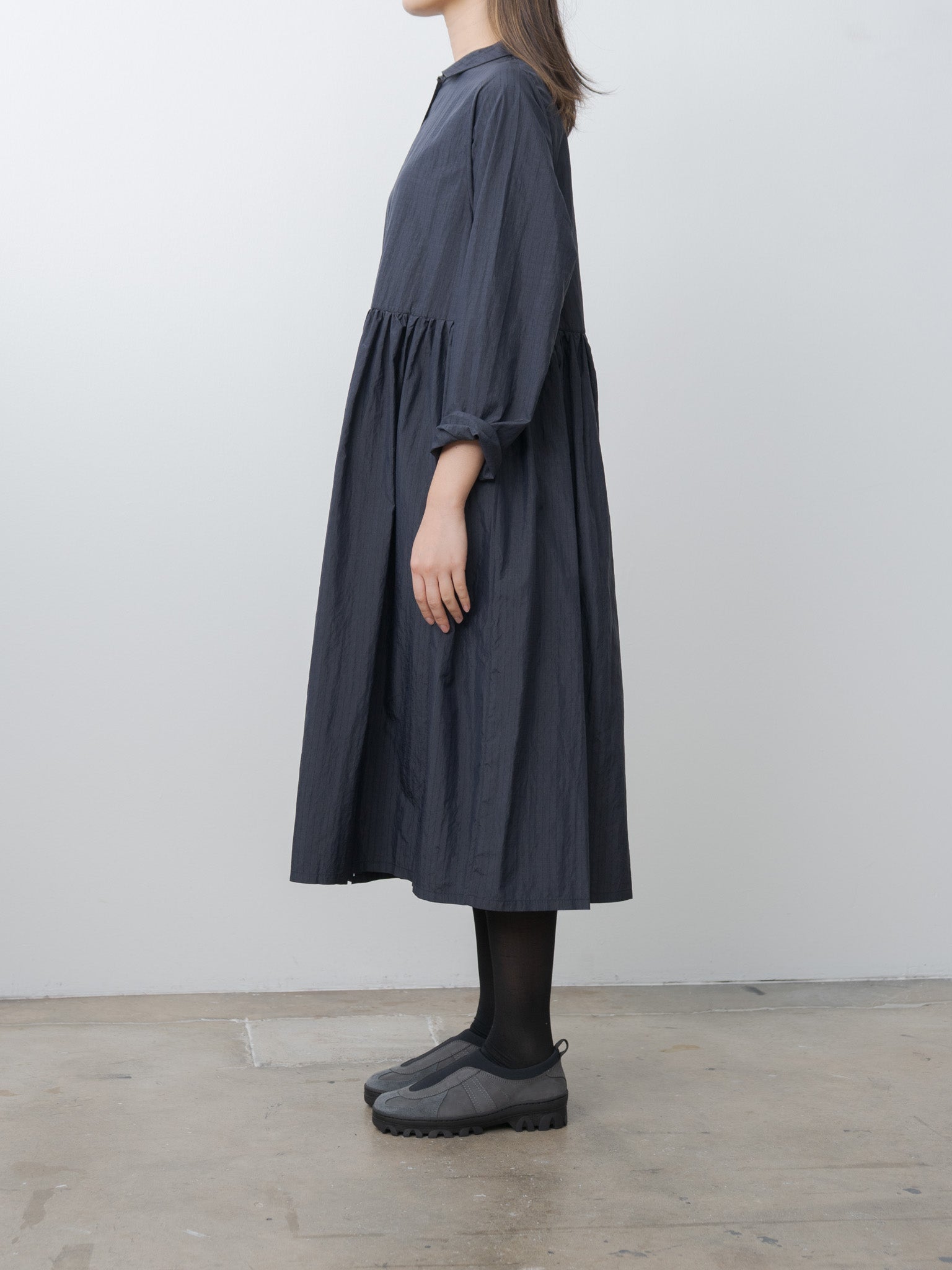 Namu Shop - Eleph Mina Dress - Navy