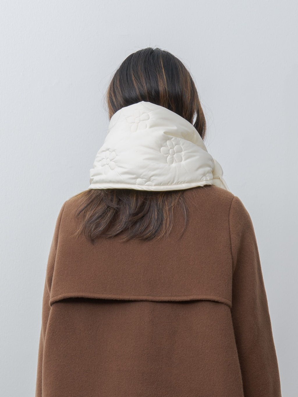 Namu Shop - Eleph Puff Scarf - Off White