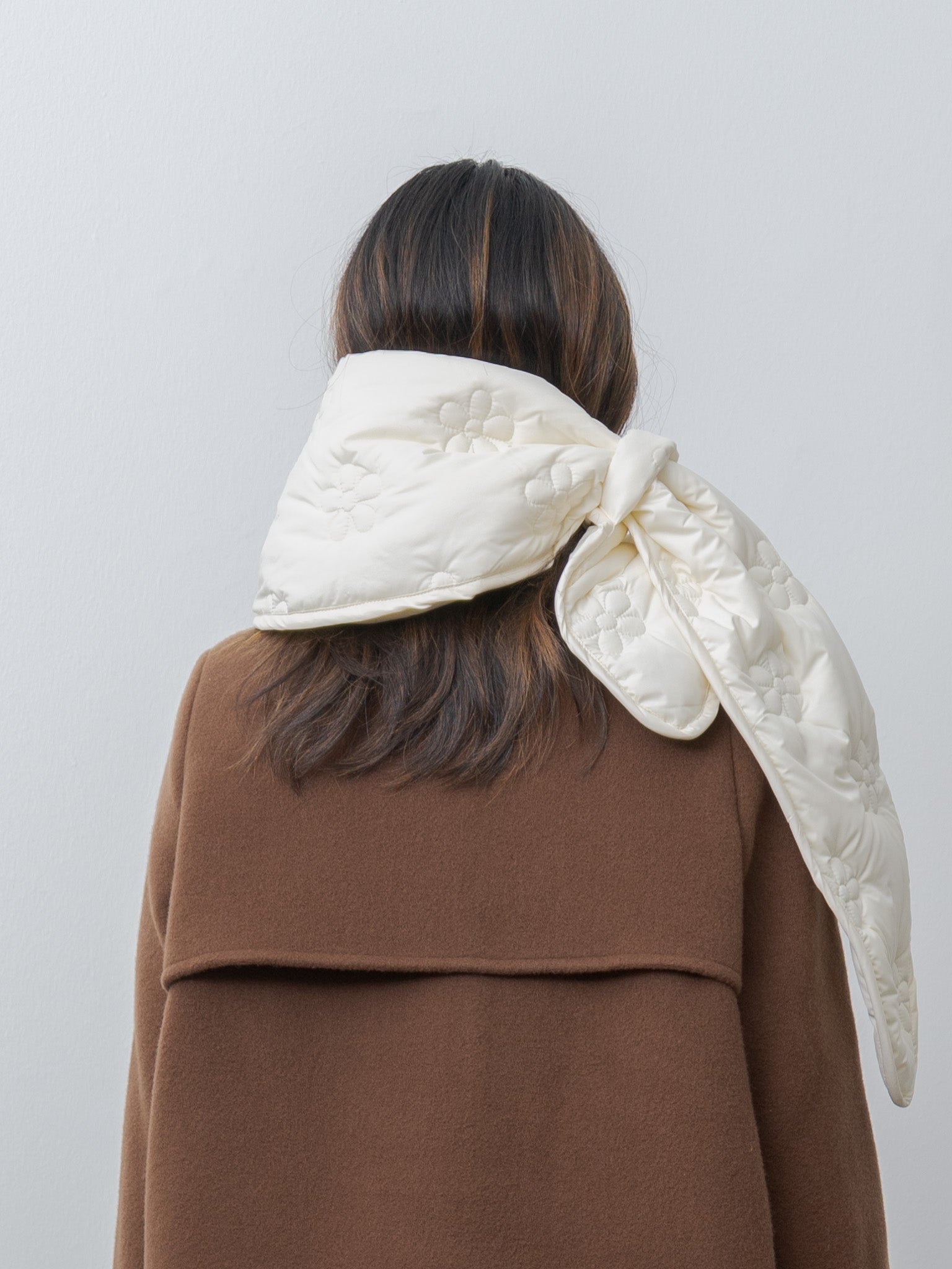 Namu Shop - Eleph Puff Scarf - Off White