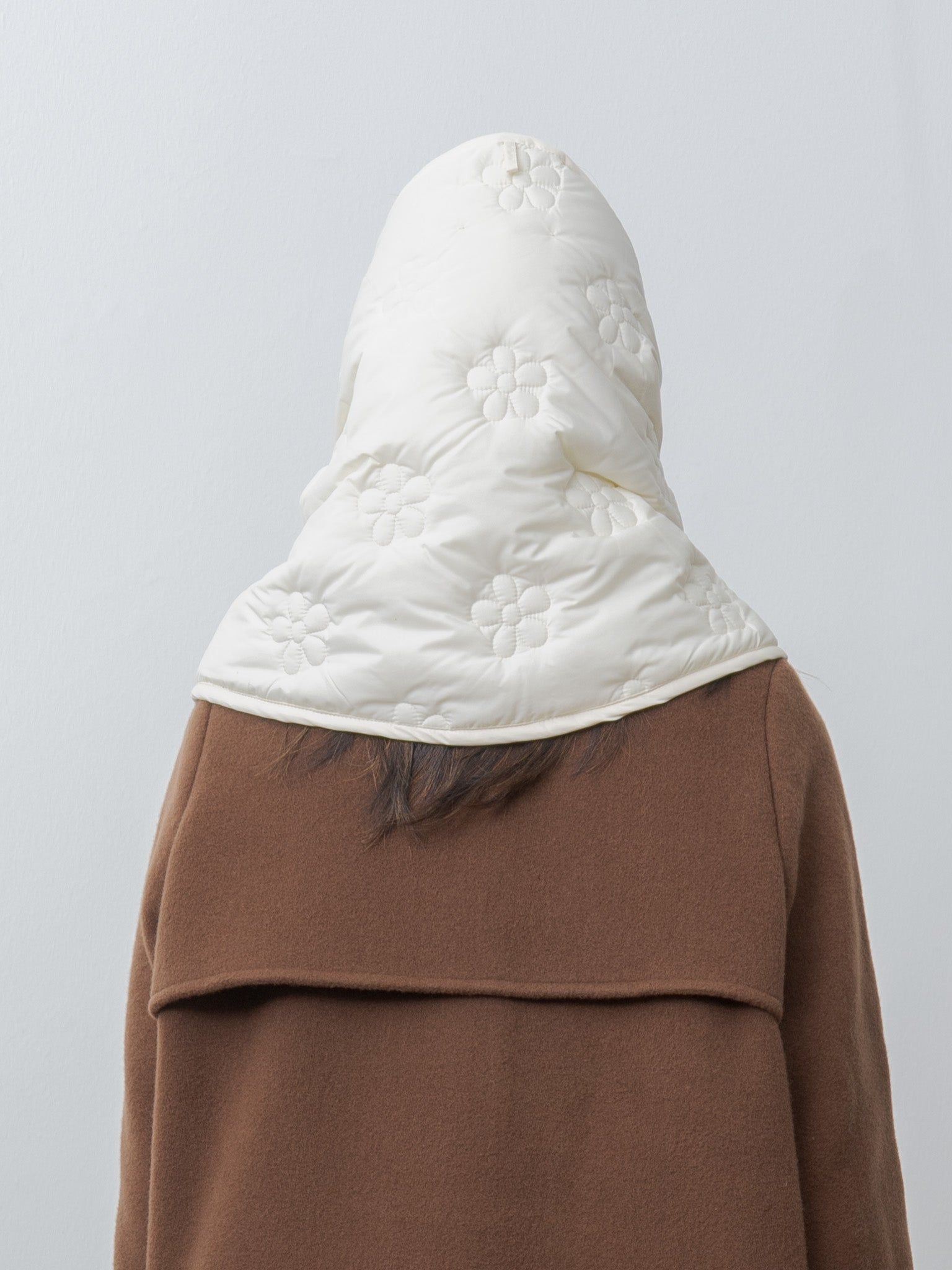 Namu Shop - Eleph Puff Scarf - Off White