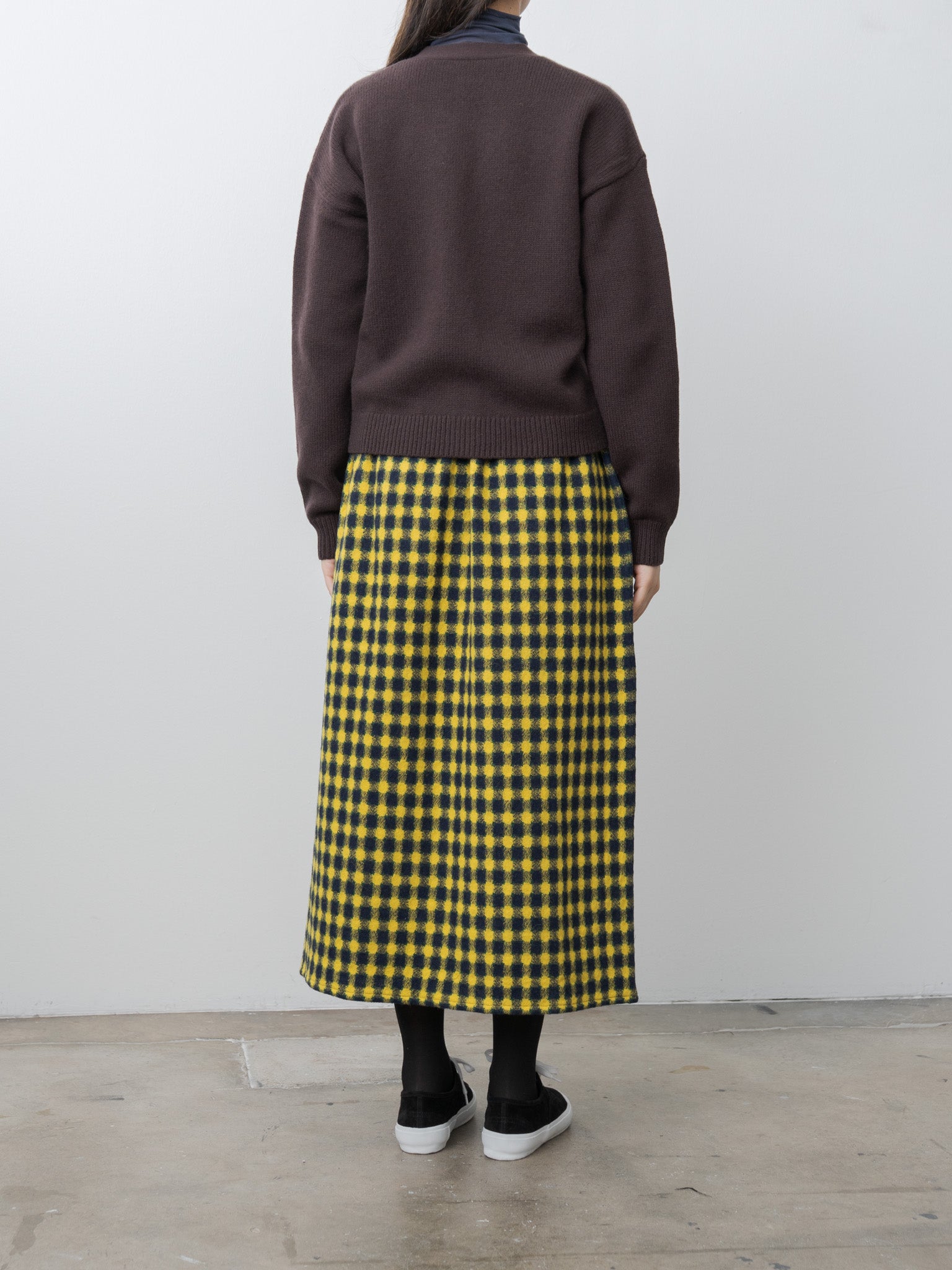 Namu Shop - Eleph Sindy Cardigan - Burgundy Brown