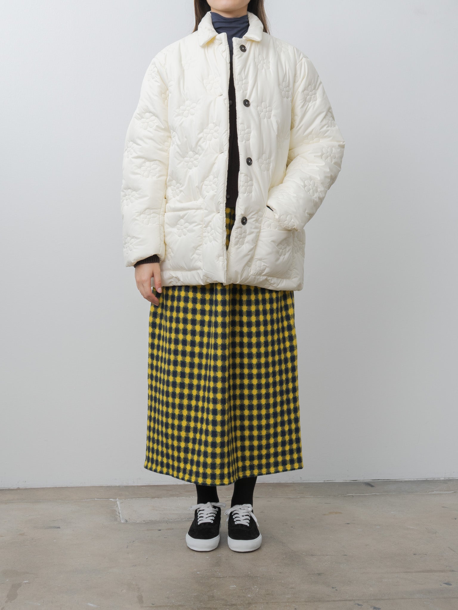 Namu Shop - Eleph Small Puff Coat - Off White