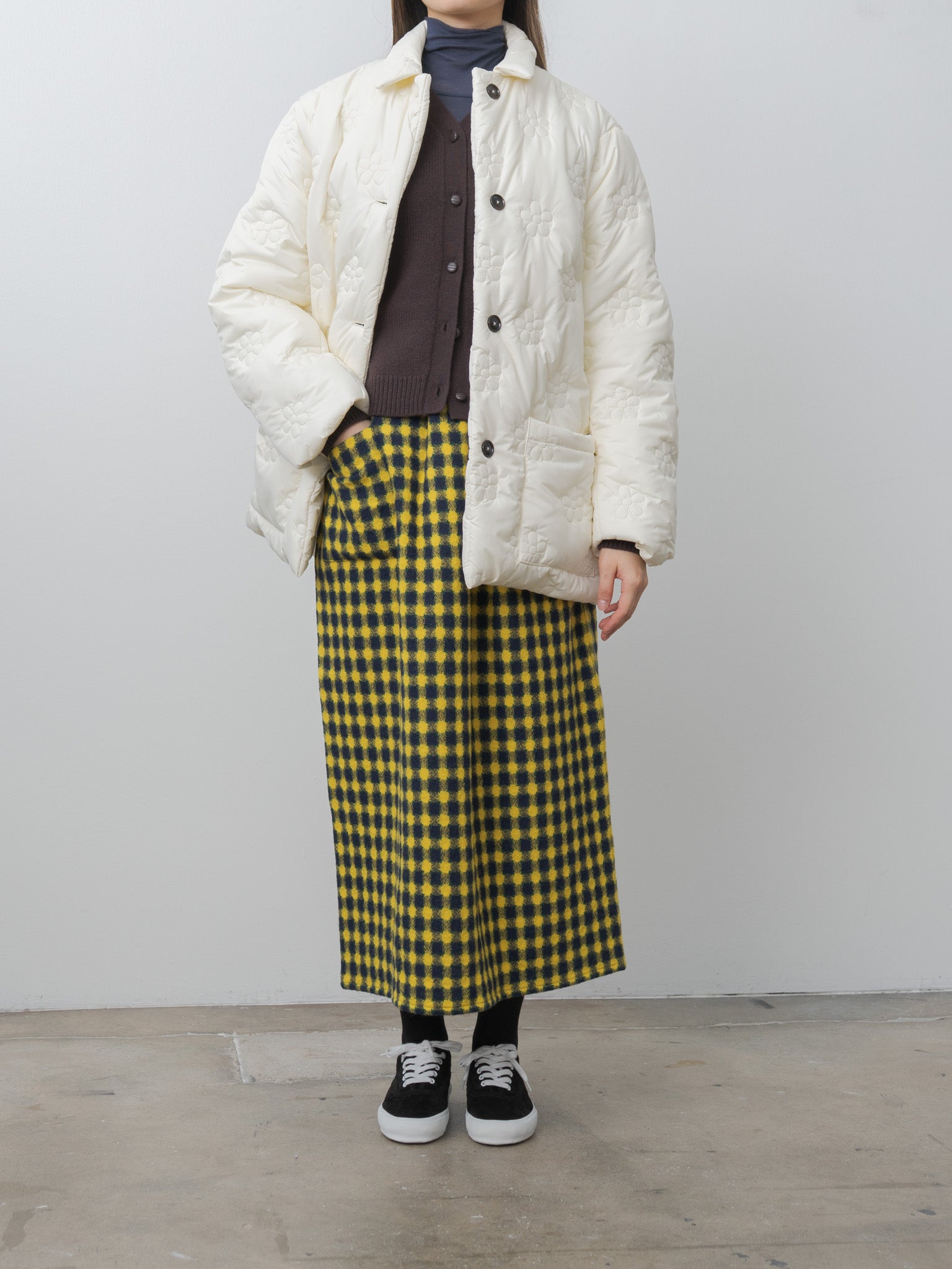 Namu Shop - Eleph Sindy Cardigan - Burgundy Brown