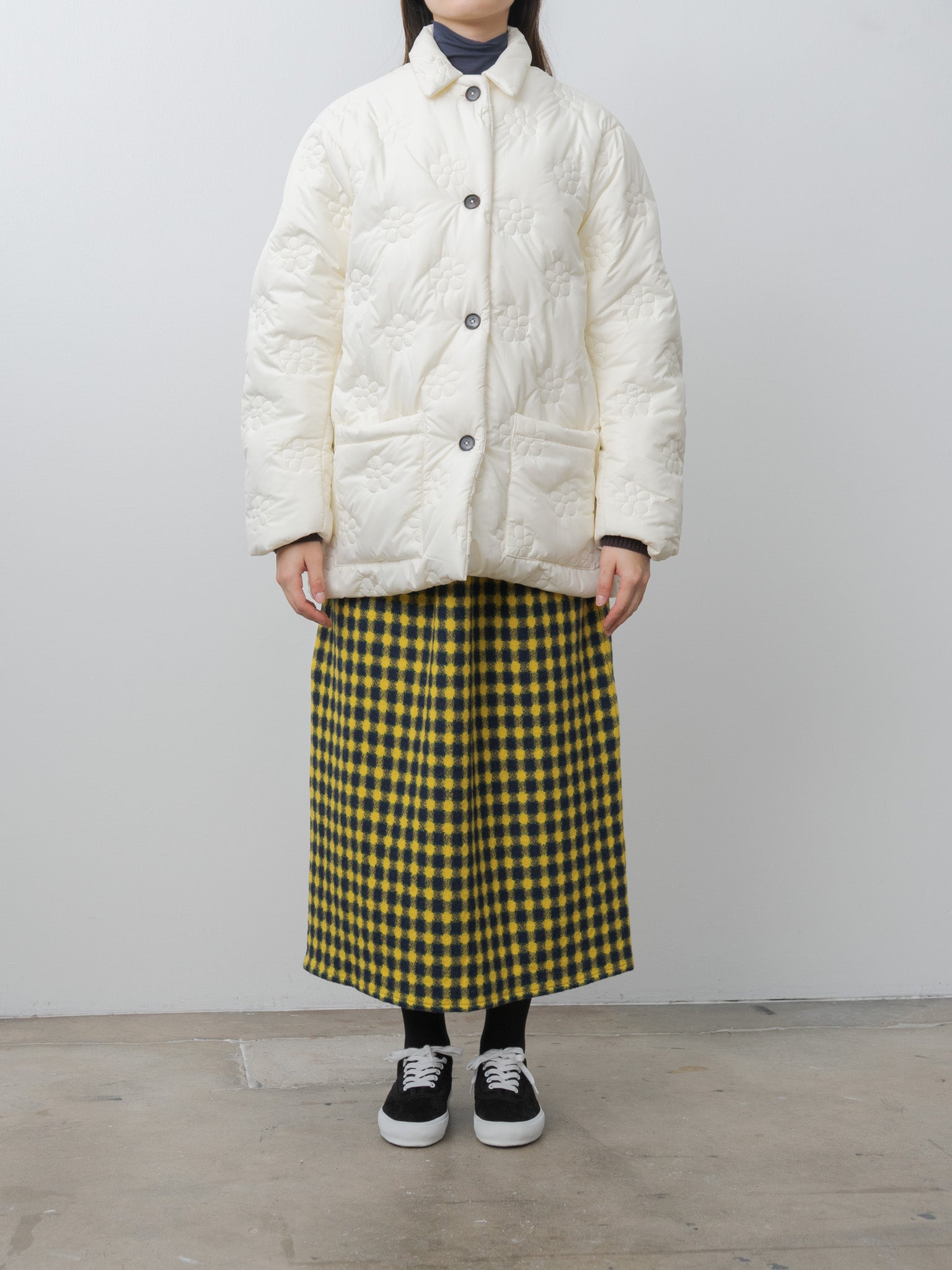 Namu Shop - Eleph Small Puff Coat - Off White