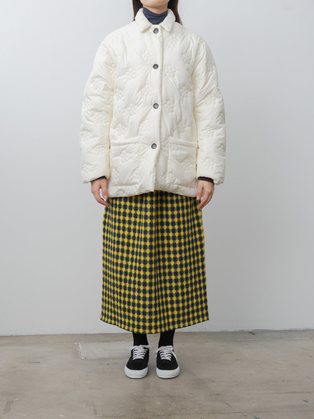 Namu Shop - Eleph Small Puff Coat - Off White