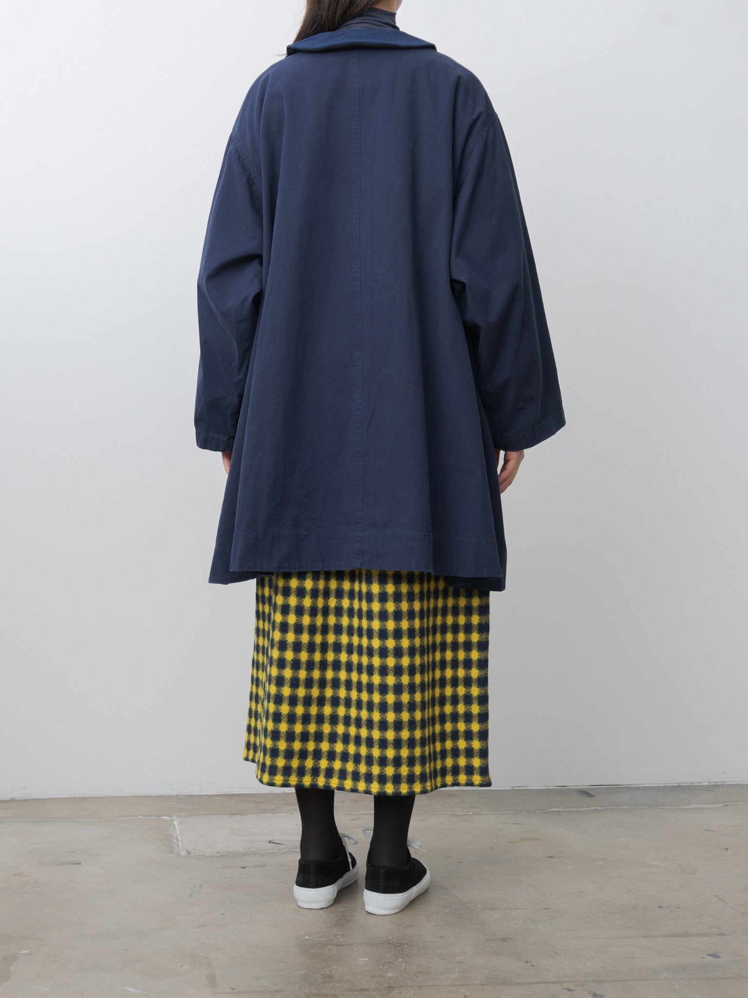 Namu Shop - Eleph Ange Coat Long - Navy
