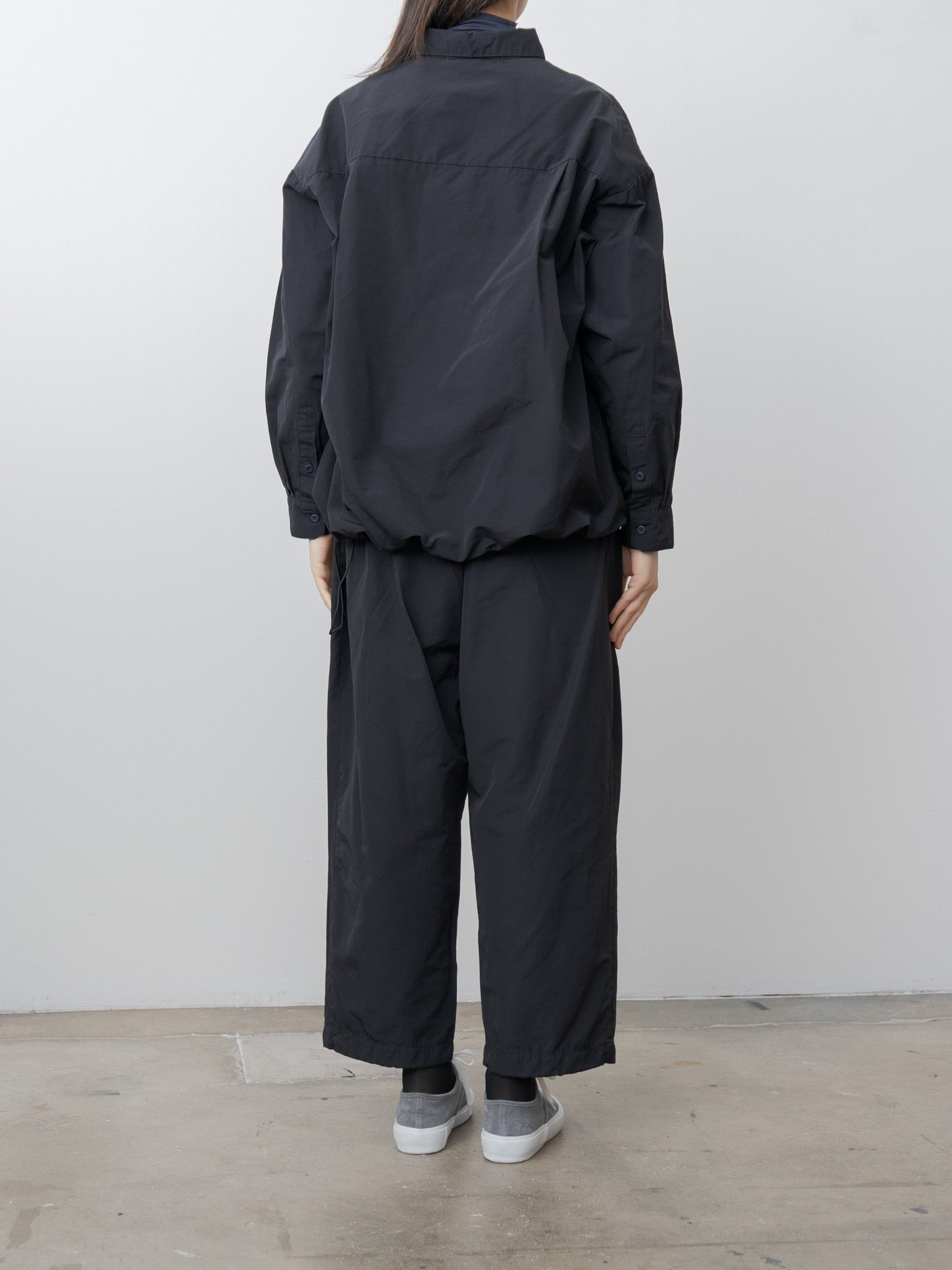 Namu Shop - Veritecoeur Unisex C/N Shirt Jacket - Dark Navy
