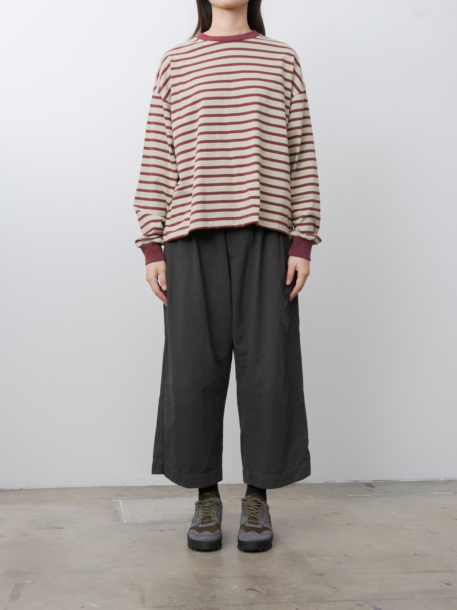 Namu Shop - Veritecoeur Washer Pants - Khaki Brown