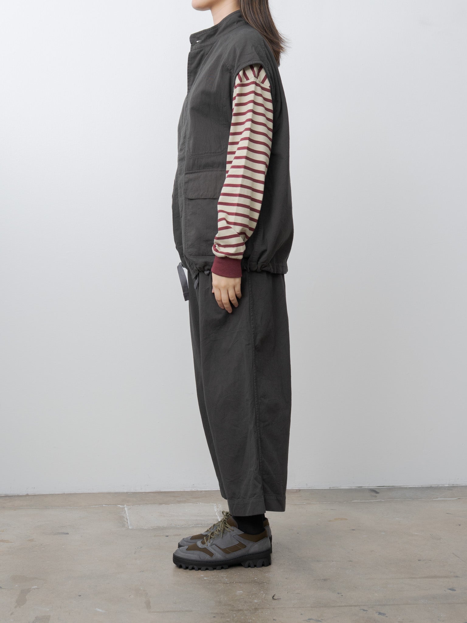 Namu Shop - Veritecoeur Washer Vest - Khaki Brown