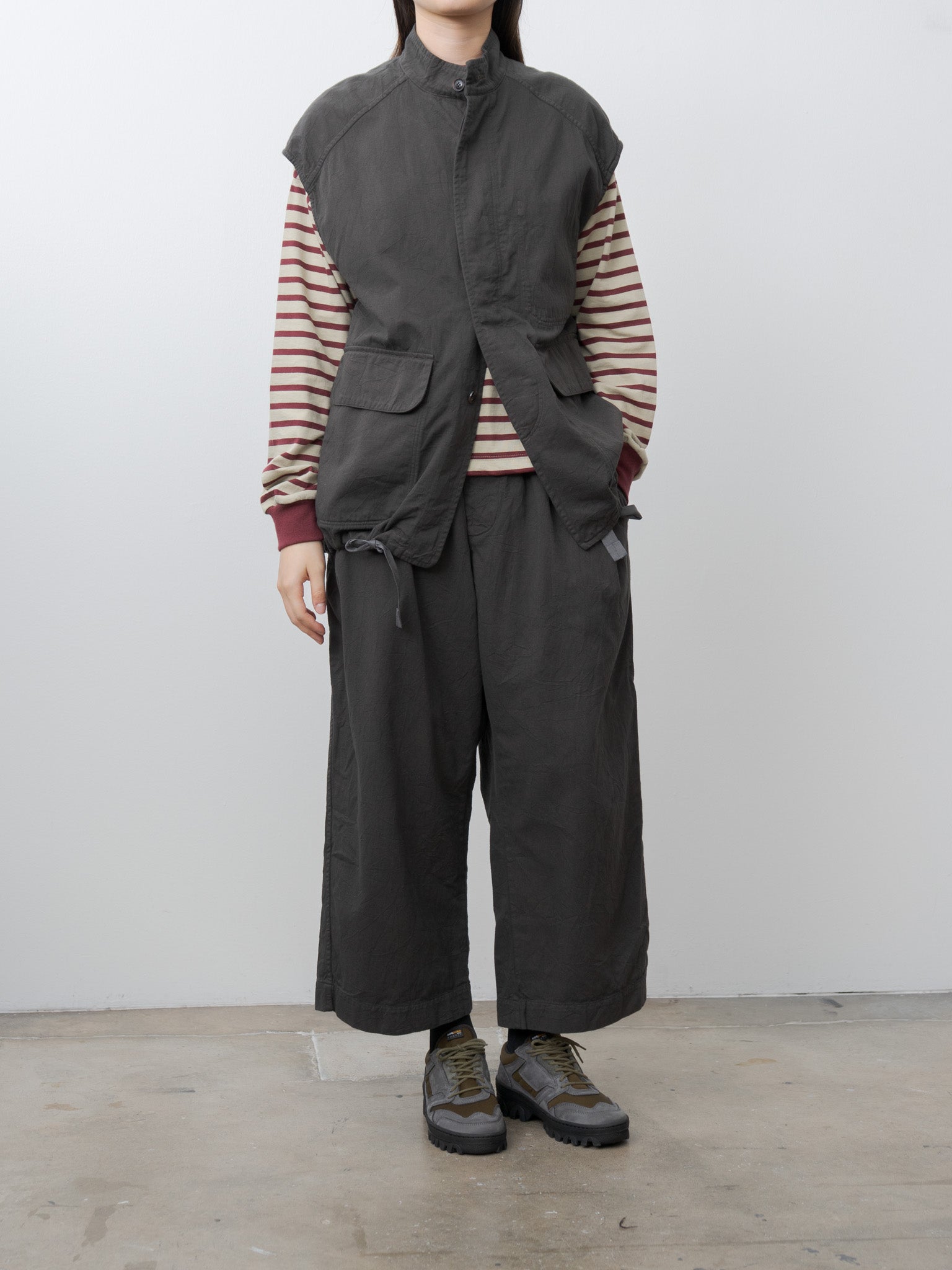 Namu Shop - Veritecoeur Washer Pants - Khaki Brown