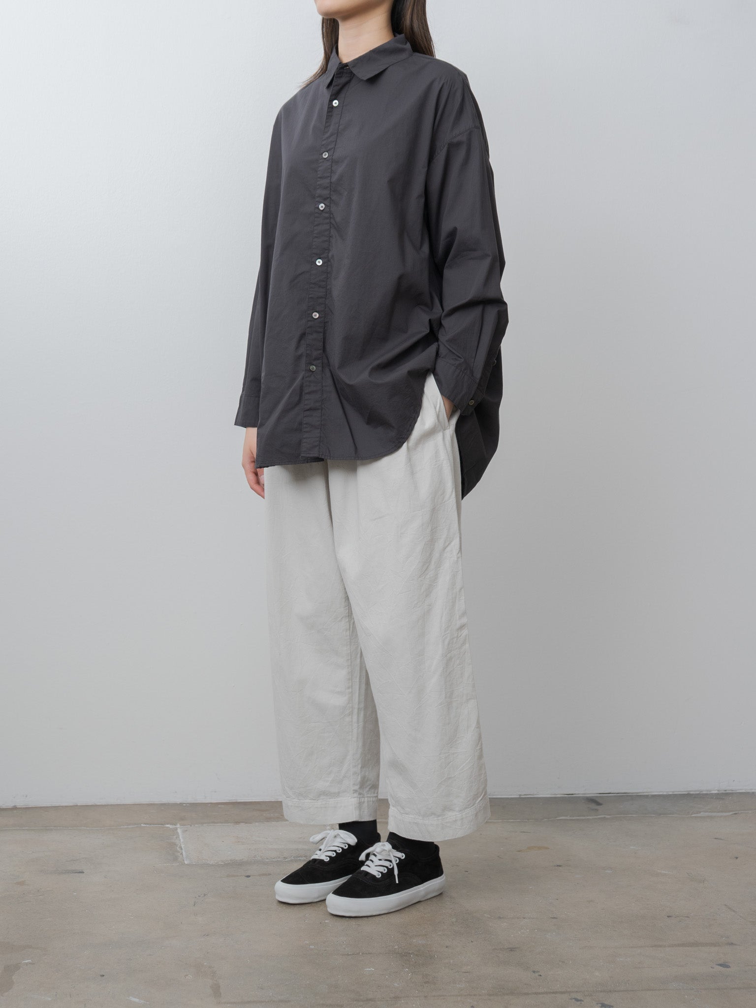 Namu Shop - Veritecoeur Washer Pants - Ice Gray