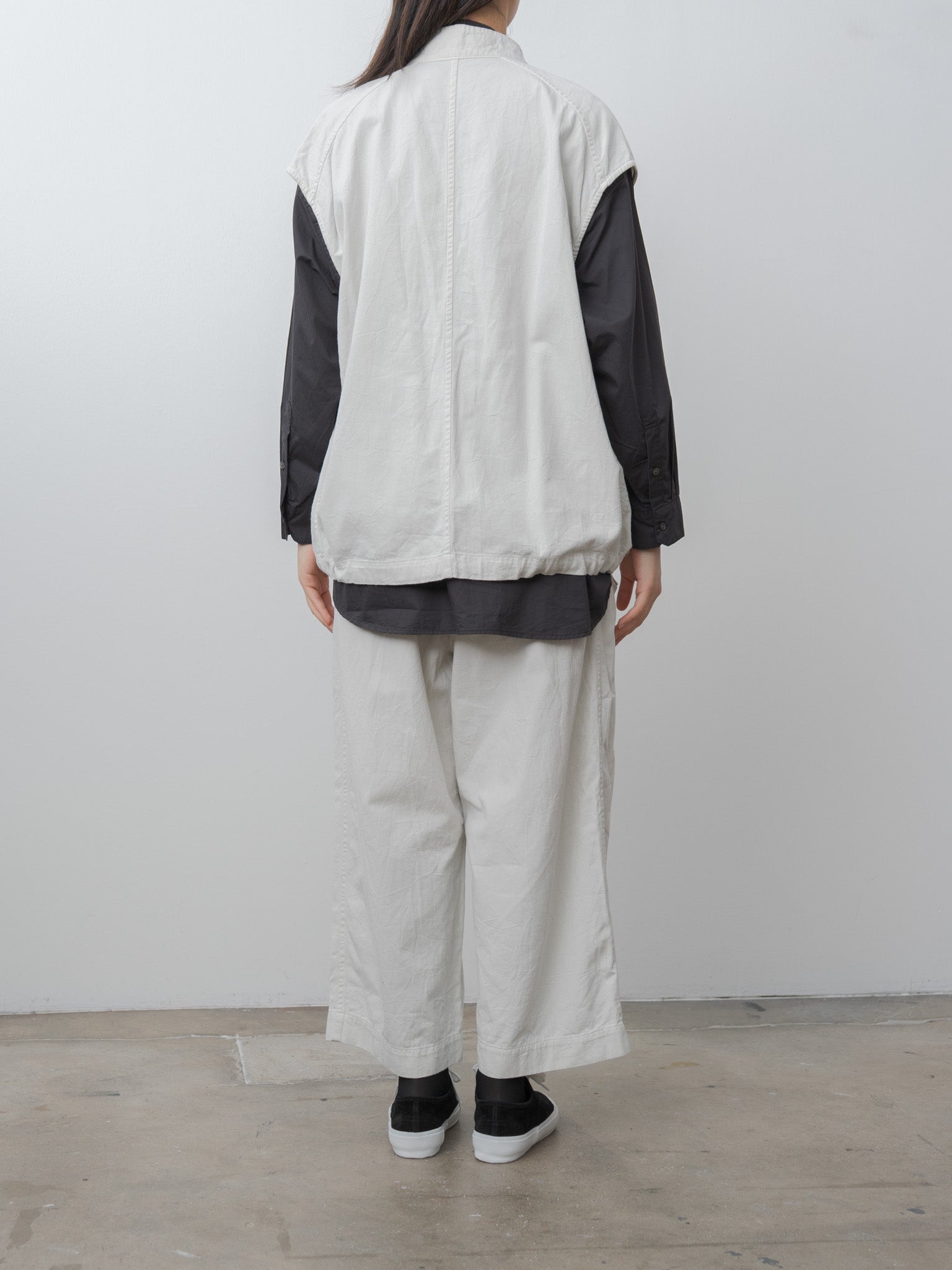Namu Shop - Veritecoeur Washer Vest - Ice Gray