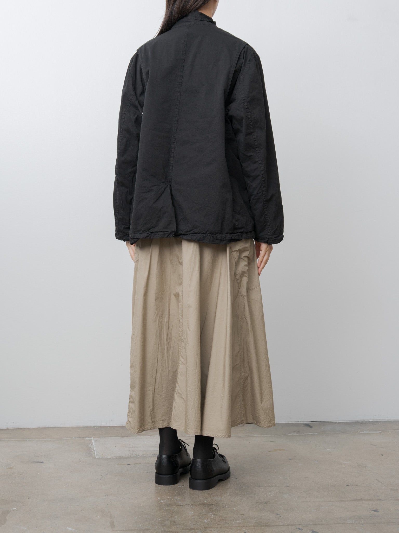 Namu Shop - Veritecoeur Garment-dye Blouson - Black