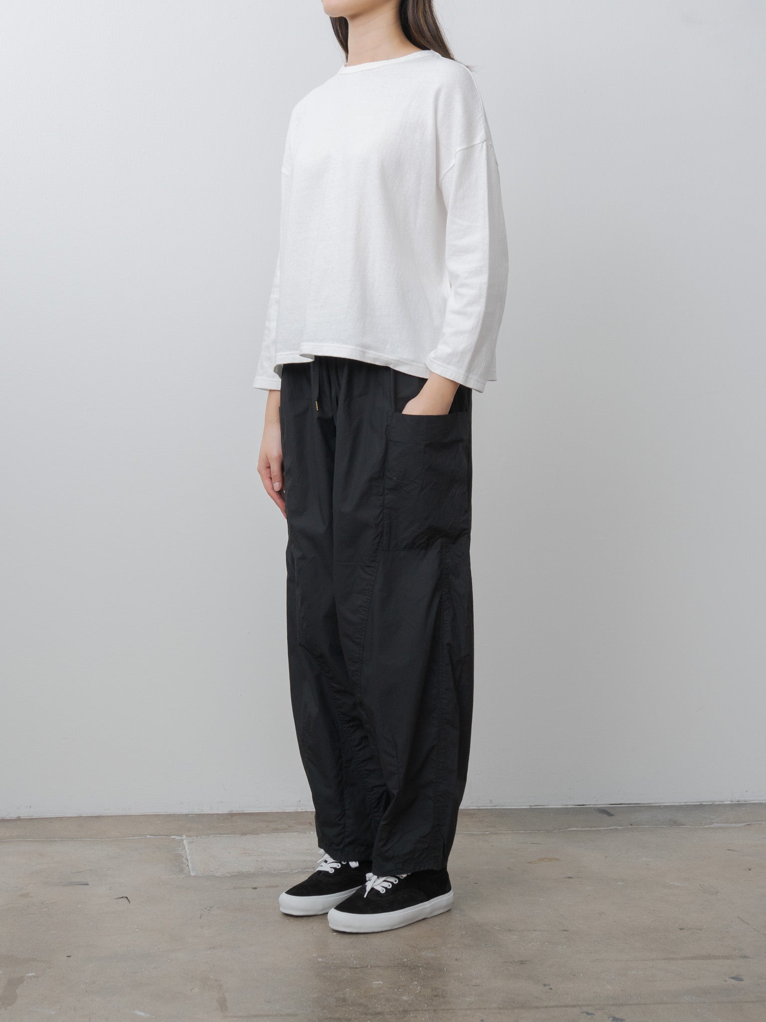 Namu Shop - Ichi Antiquites Long Sleeve T-Shirt - White
