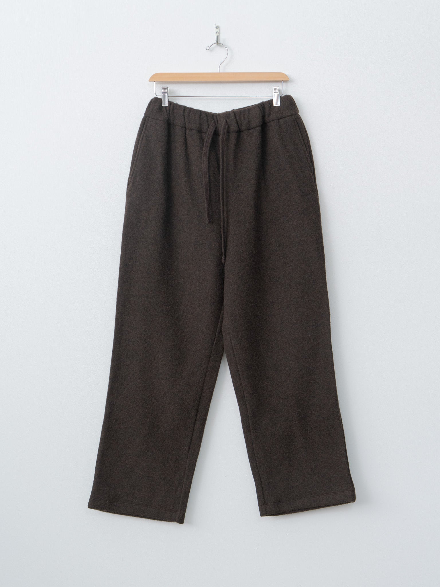 Namu Shop - Yoke Wool Fleece Lounge Pants - Brown