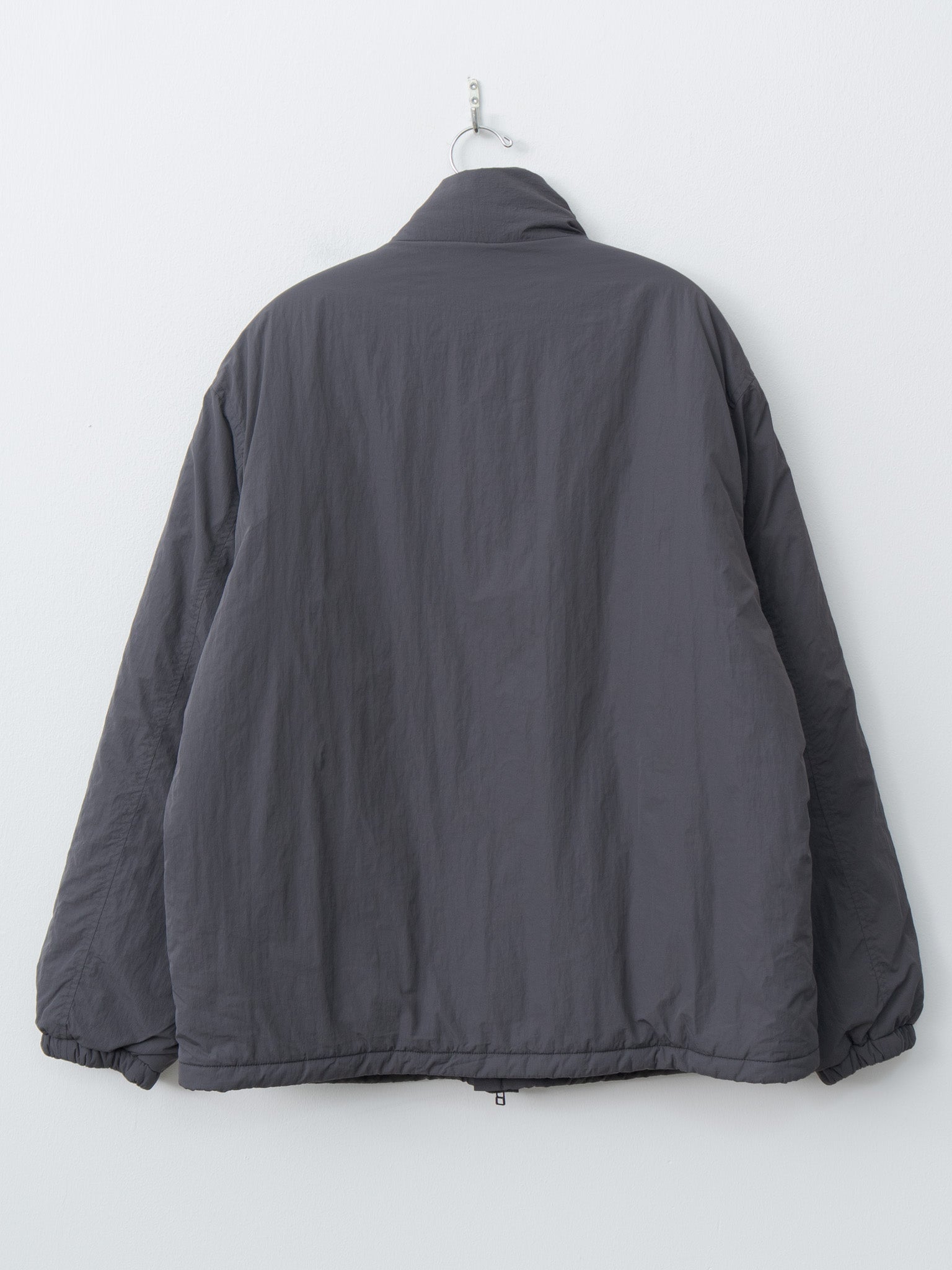 Namu Shop - Yoke Nylon Puffer Blouson - Charcoal