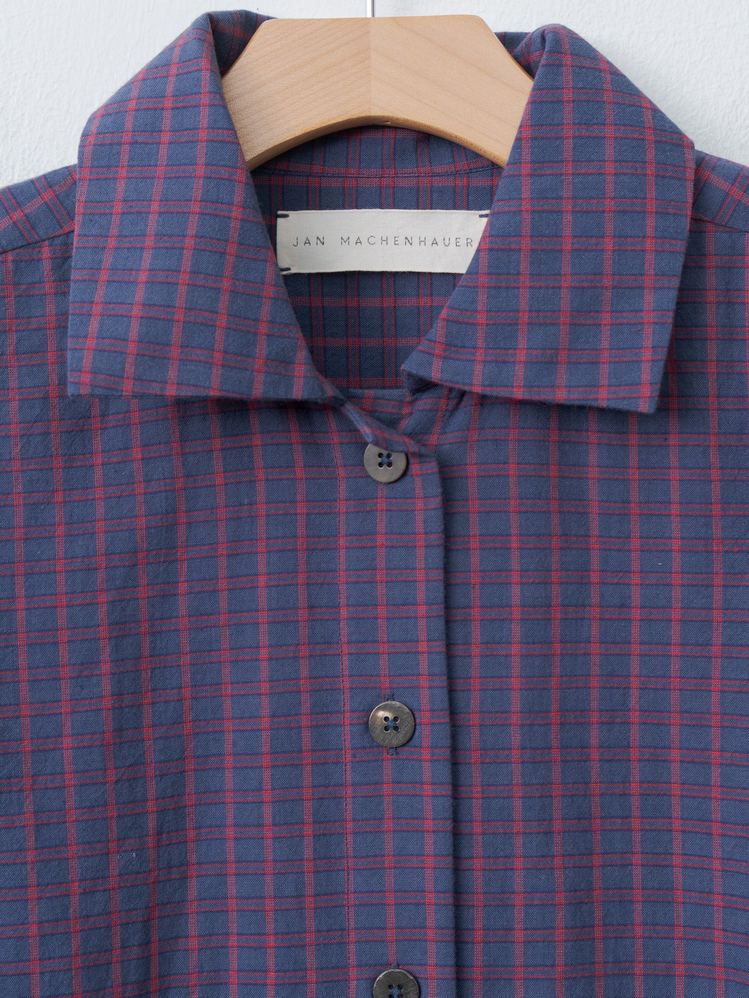 Namu Shop - Jan Machenhauer Kim Shirt Jacket - Red Check