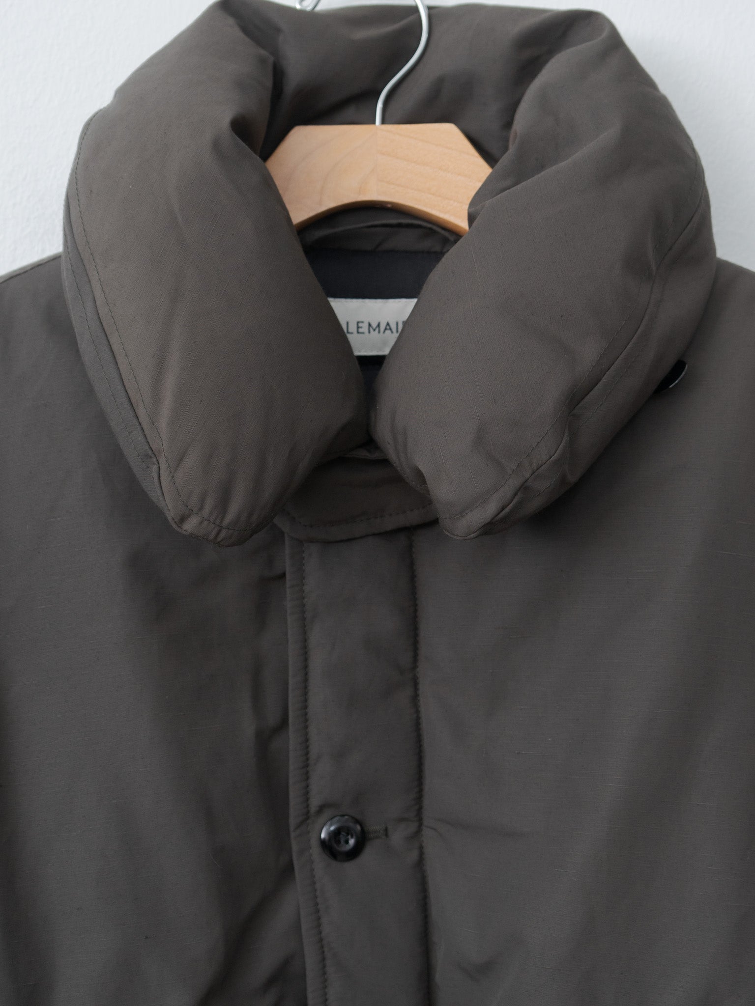 Namu Shop - Lemaire Short Puffer Blouson - Dark Espresso