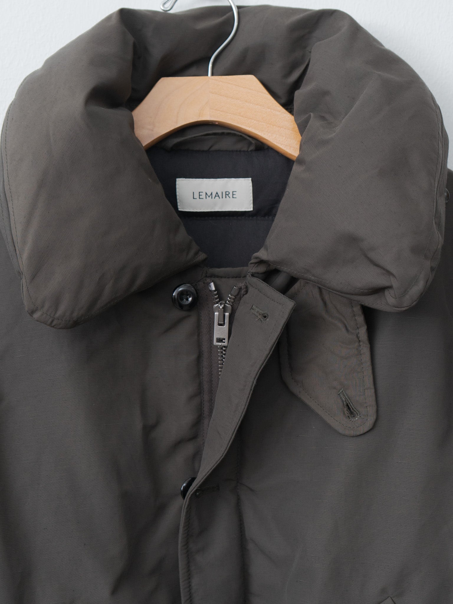 Namu Shop - Lemaire Short Puffer Blouson - Dark Espresso