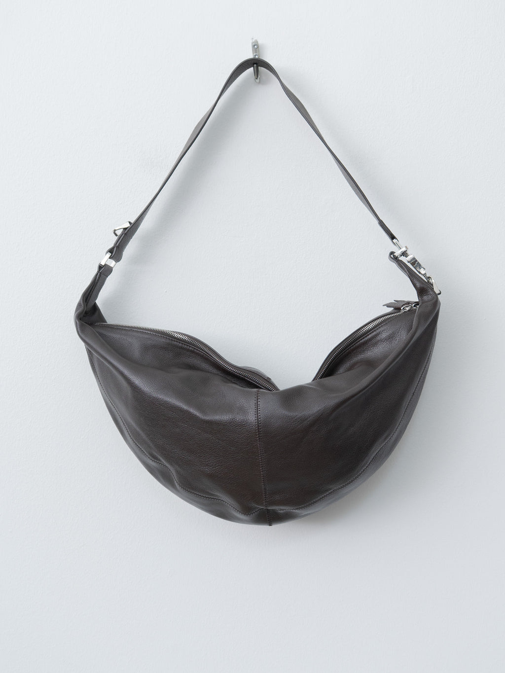 Namu Shop - Lemaire Quiver Clip Bag - Dark Chocolate