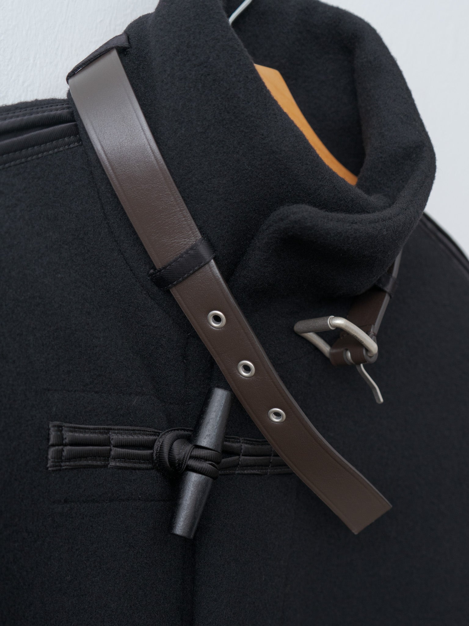 Namu Shop - Lemaire Duffle Coat - Black