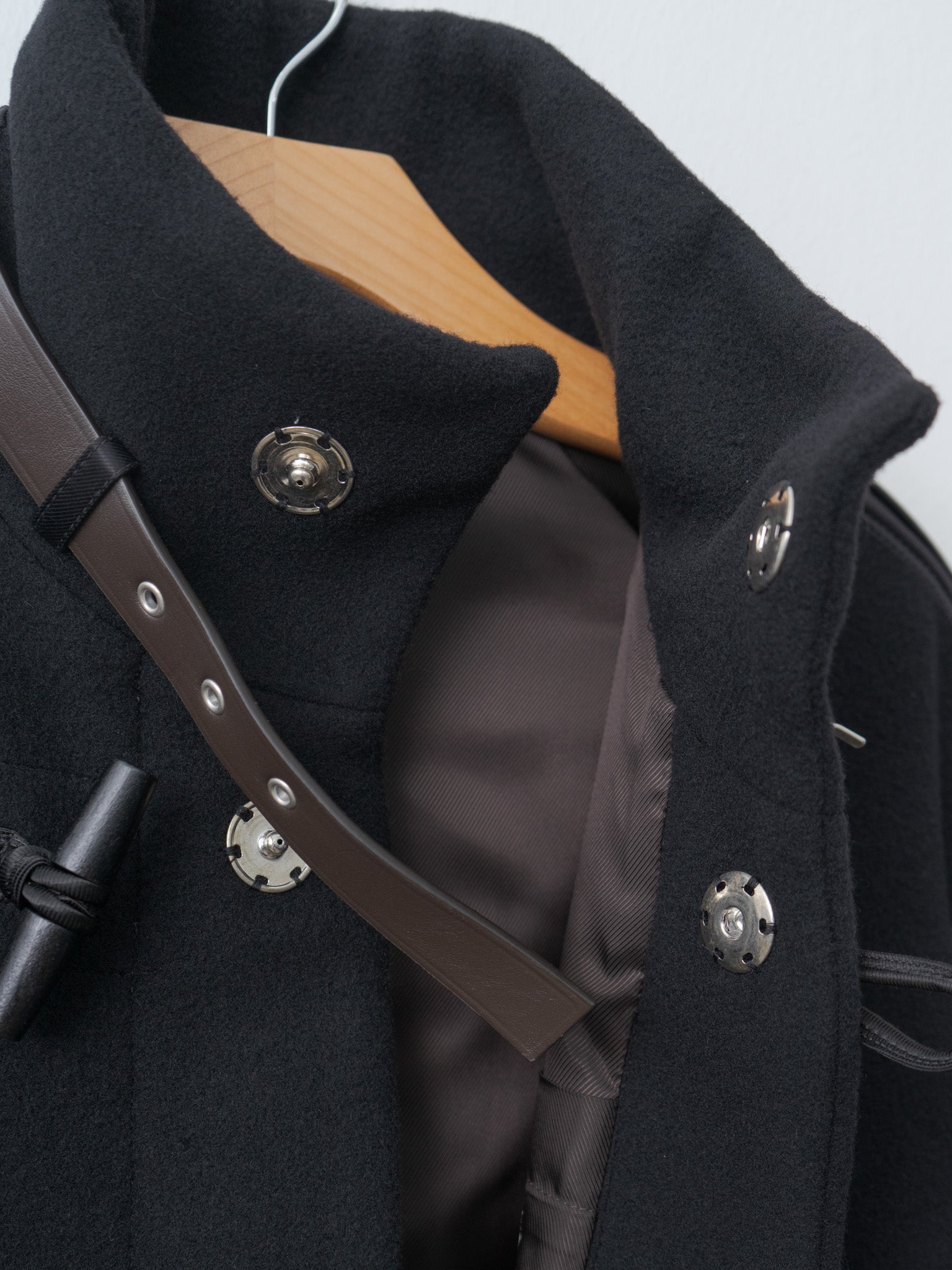 Namu Shop - Lemaire Duffle Coat - Black