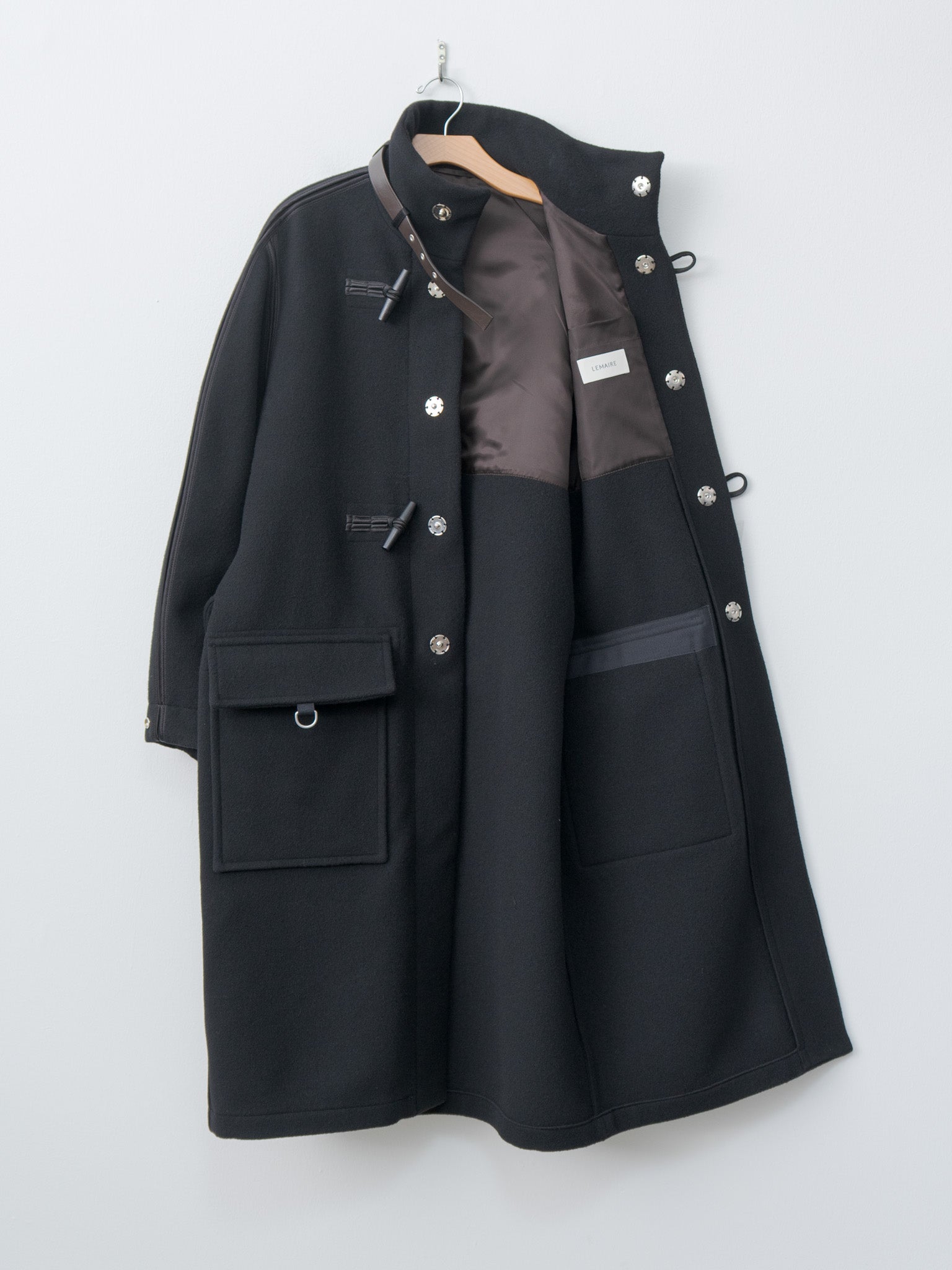 Namu Shop - Lemaire Duffle Coat - Black